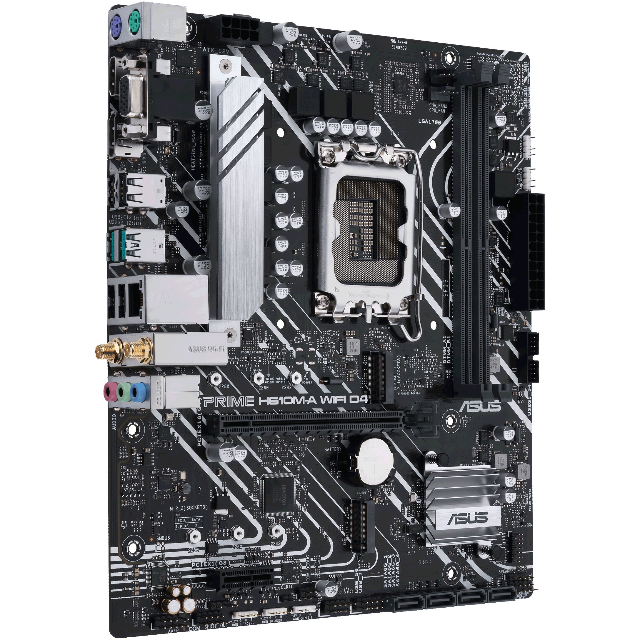 ASUS PRIME H610M-A WIFI D4, ASUS 90MB1C80-M0EAY0  (BILD2)