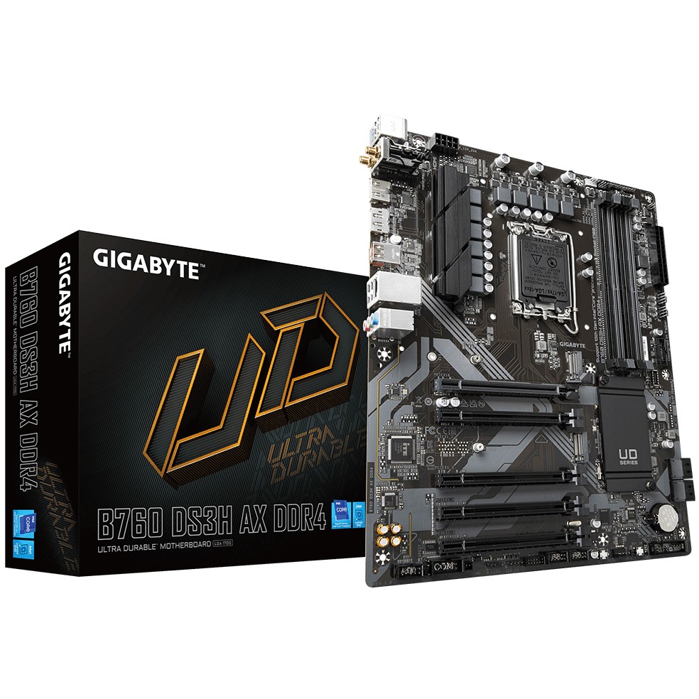 Gigabyte B760 DS3H AX DDR4 motherboard - B760 DS3H AX DDR4