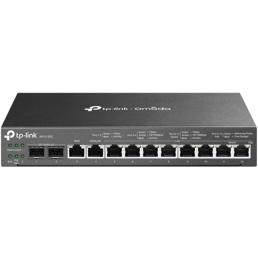 TP-Link ER7212PC, Router, TP-Link Omada ER7212PC wired ER7212PC (BILD1)