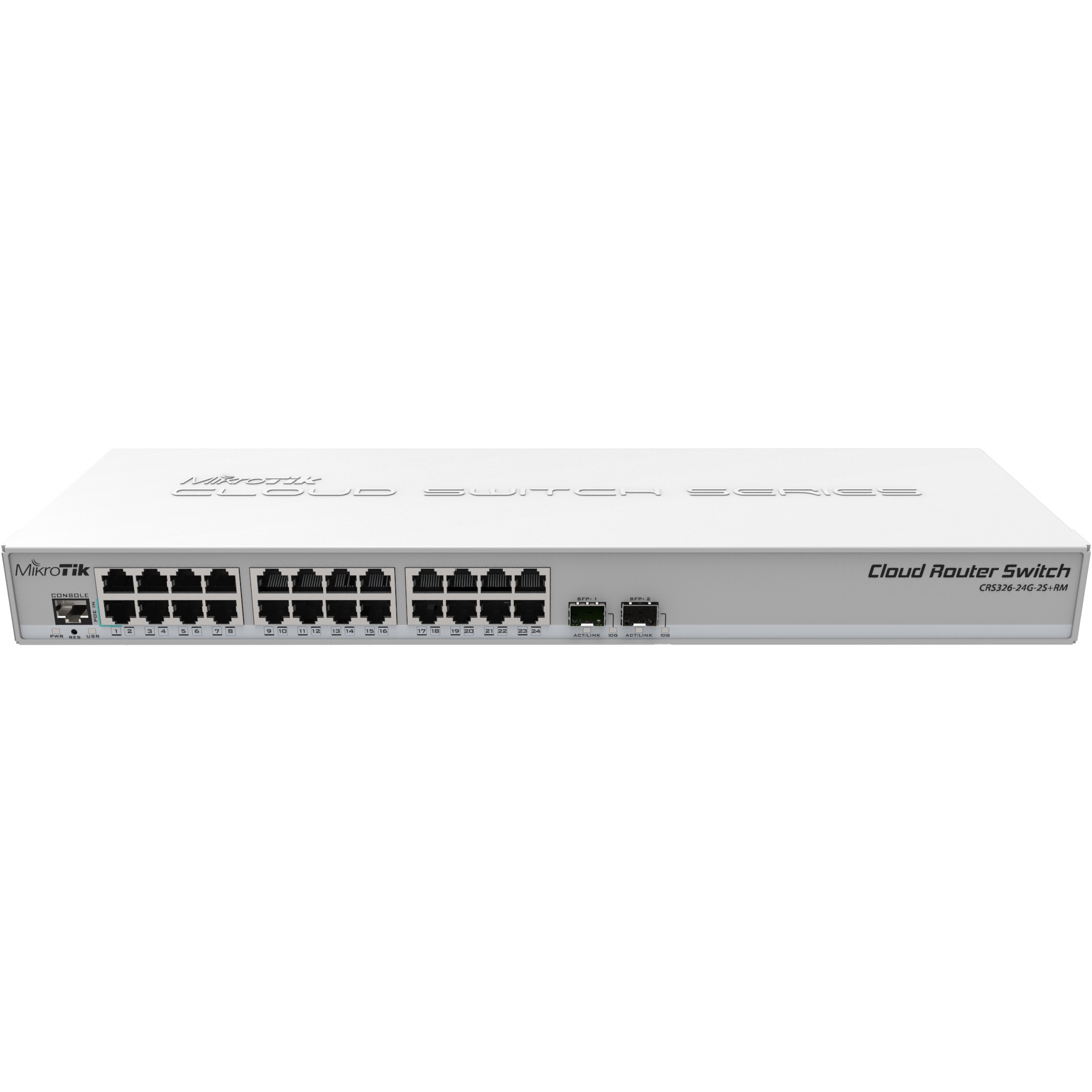 Mikrotik CRS326-24G-2S+RM network switch - CRS326-24G-2S+RM