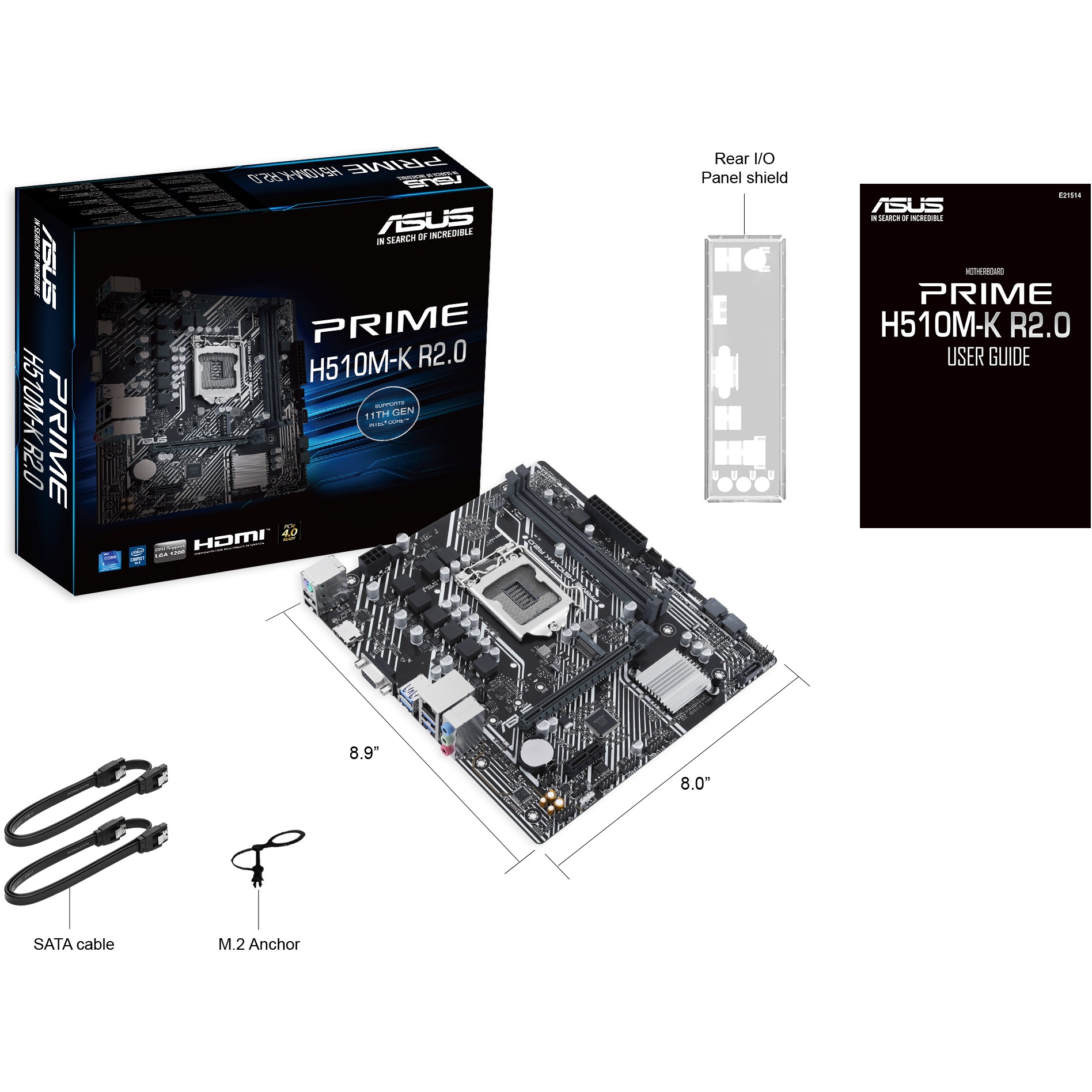 ASUS 90MB1E80-M0EAY0, Mainboards Intel, ASUS PRIME R2.0  (BILD3)