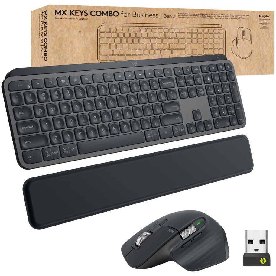 Logitech 920-010926, Tastaturen, Logitech MX Keys combo  (BILD1)