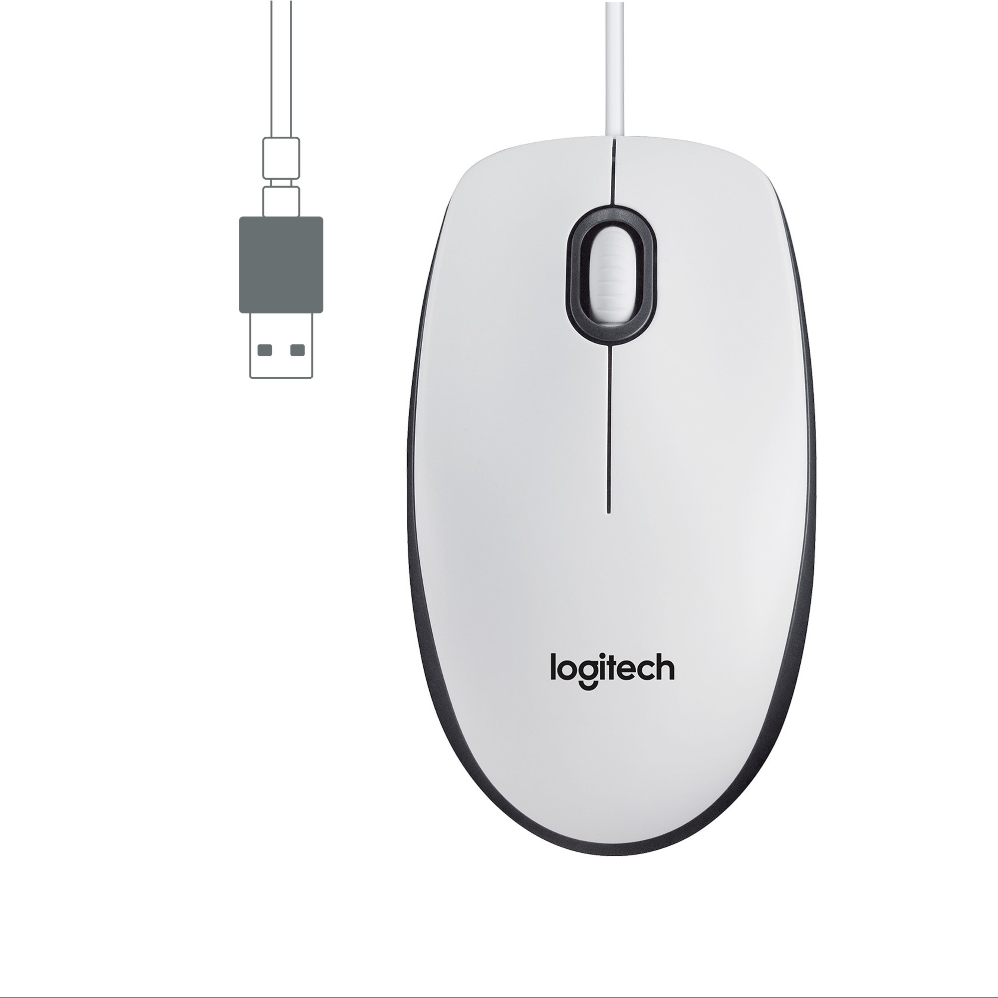 Logitech 910-006764, Mäuse & Tastaturen Mäuse, M100  (BILD3)