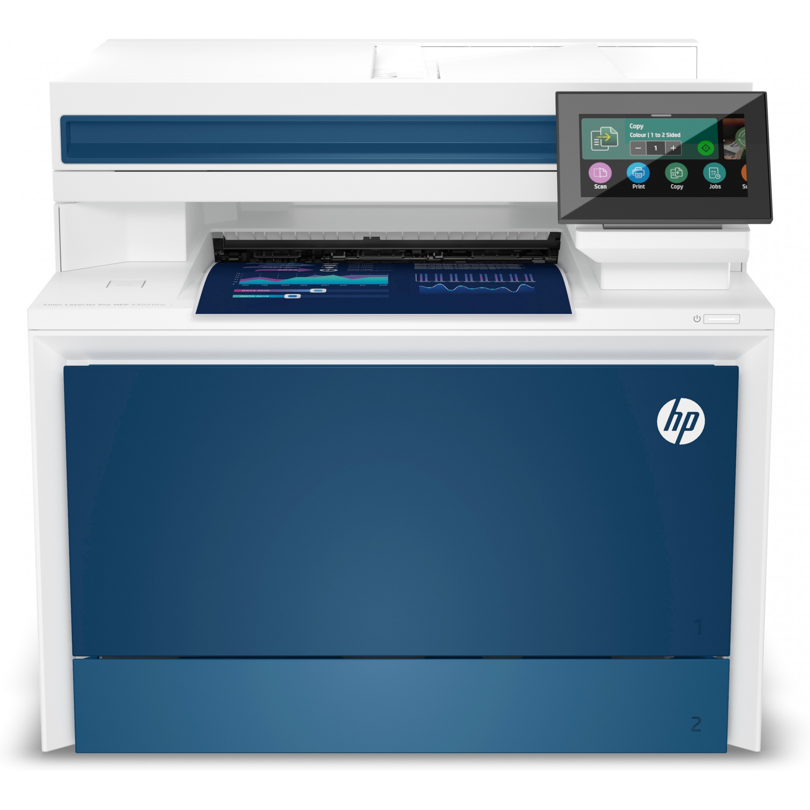 HP 5HH64F#B19, Multifunktionsdrucker, HP Color LaserJet  (BILD2)