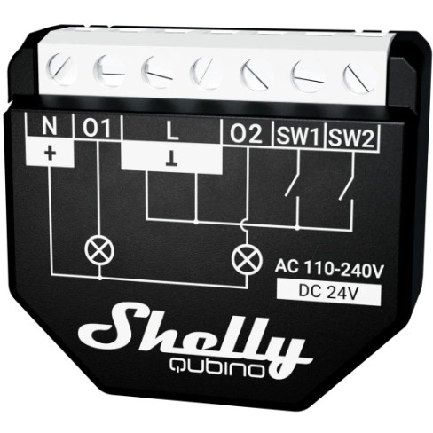 Shelly Qubino WAVE 2PM electrical switch