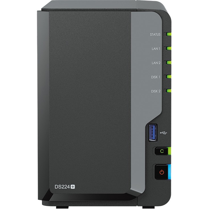 Synology DS224+, NAS-Systeme, Synology DiskStation DS224+ (BILD1)