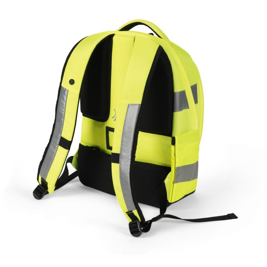 DICOTA Backpack HI-VIS 25 litre 13.1\"-15.6\" yellow