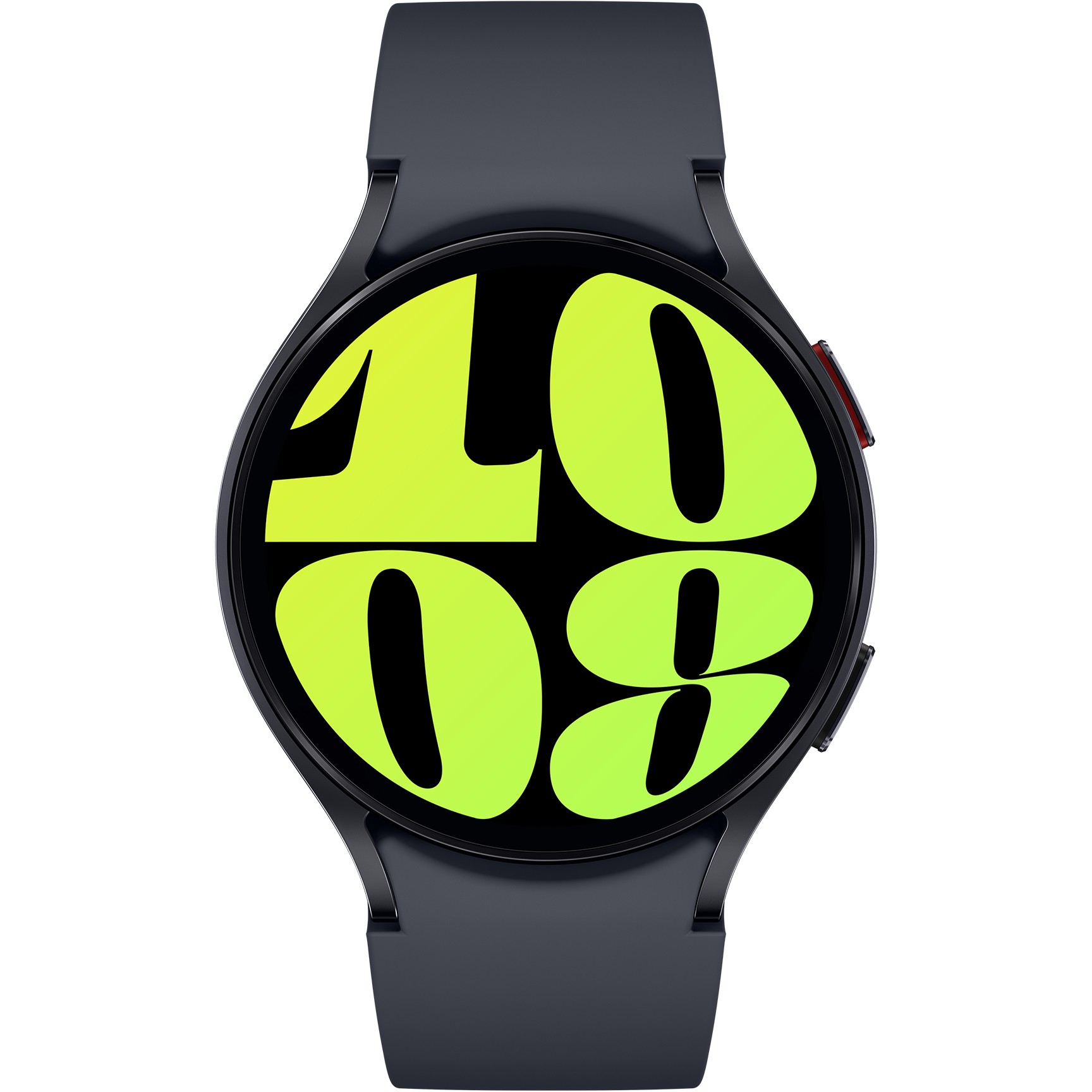 SAMSUNG Galaxy Watch6 - 44 mm - intelligente Uhr mit Sportband - Graphit - Bandgröße: M/L - Anzeige