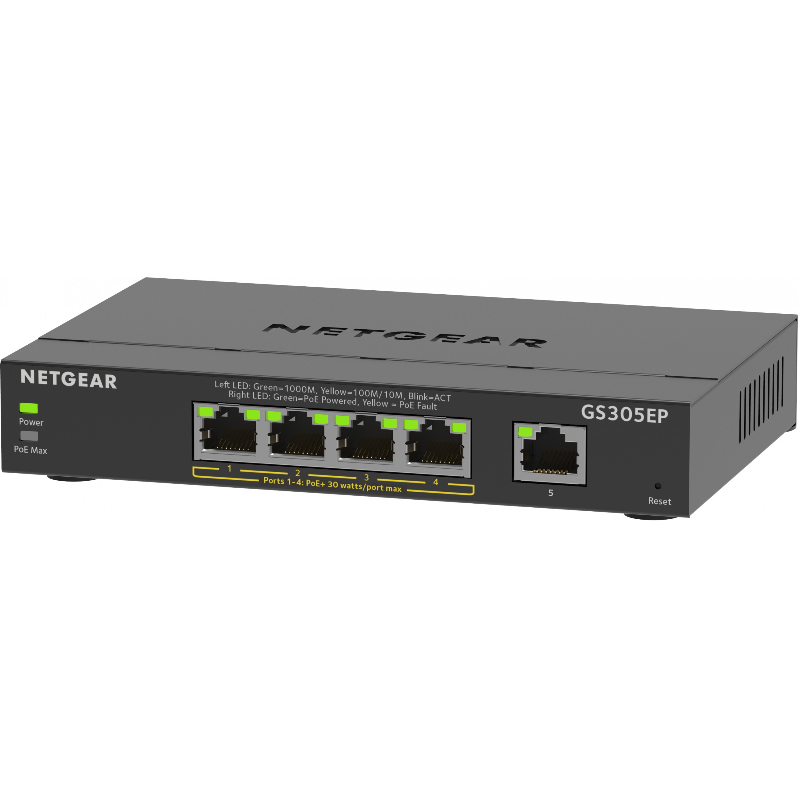 NETGEAR GS305EP-100PES, Switching Hubs, NETGEAR 5-Port  (BILD6)