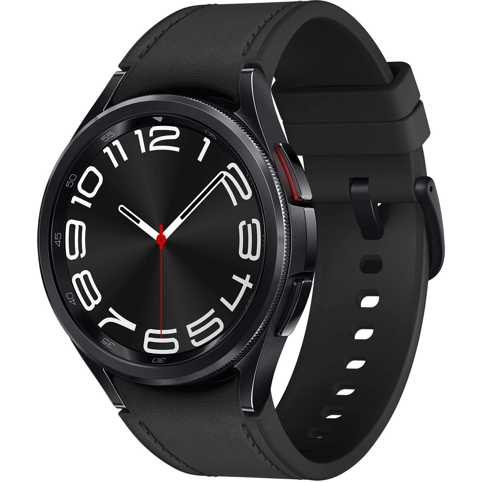 SAMSUNG Galaxy Watch6 Classic . Touchscreen. Akku-/Batteriekapazität: 300 mAh. Gewicht: 52 g. Armban