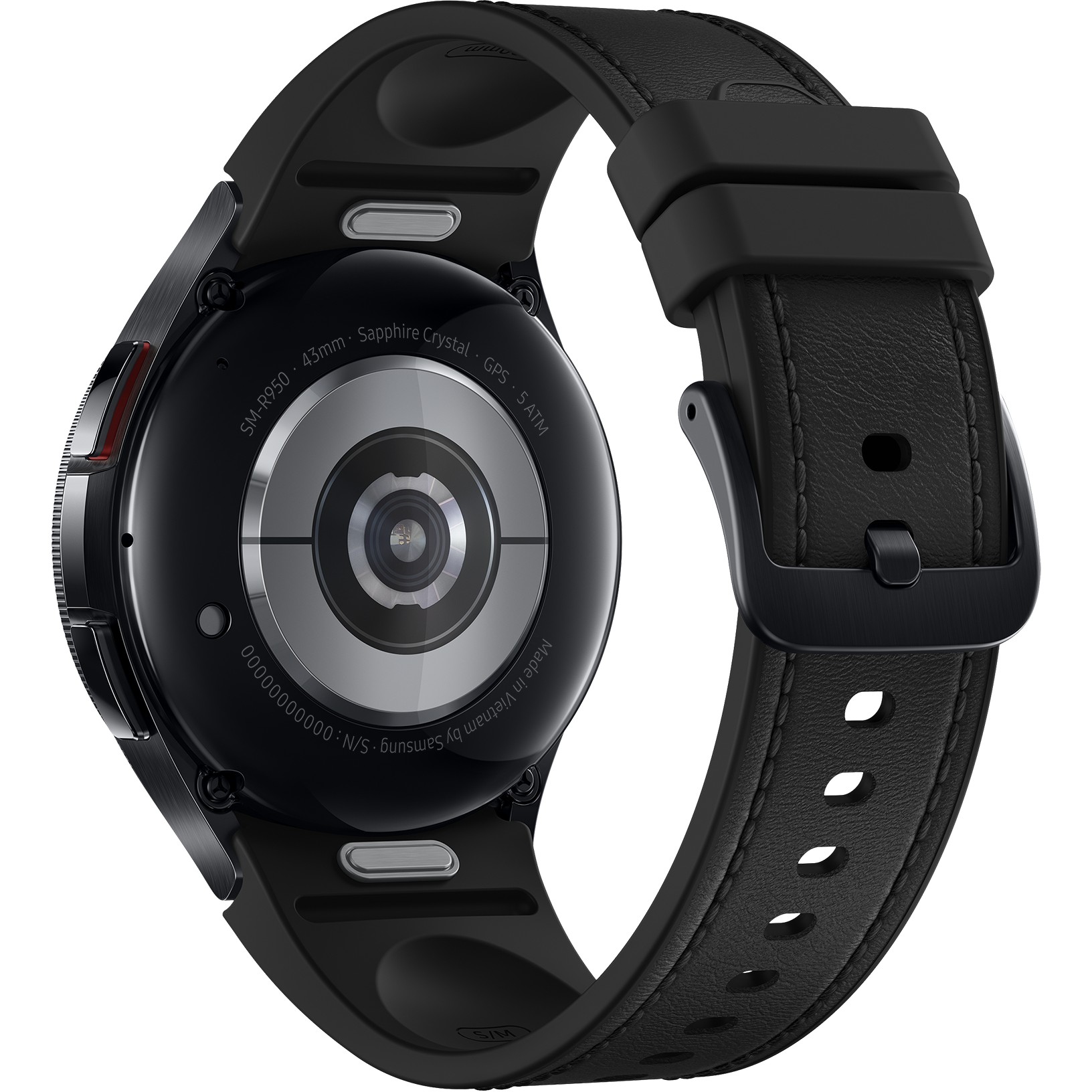 SAMSUNG SM-R950NZKAEUB, Smartwatch, Samsung Galaxy  (BILD5)