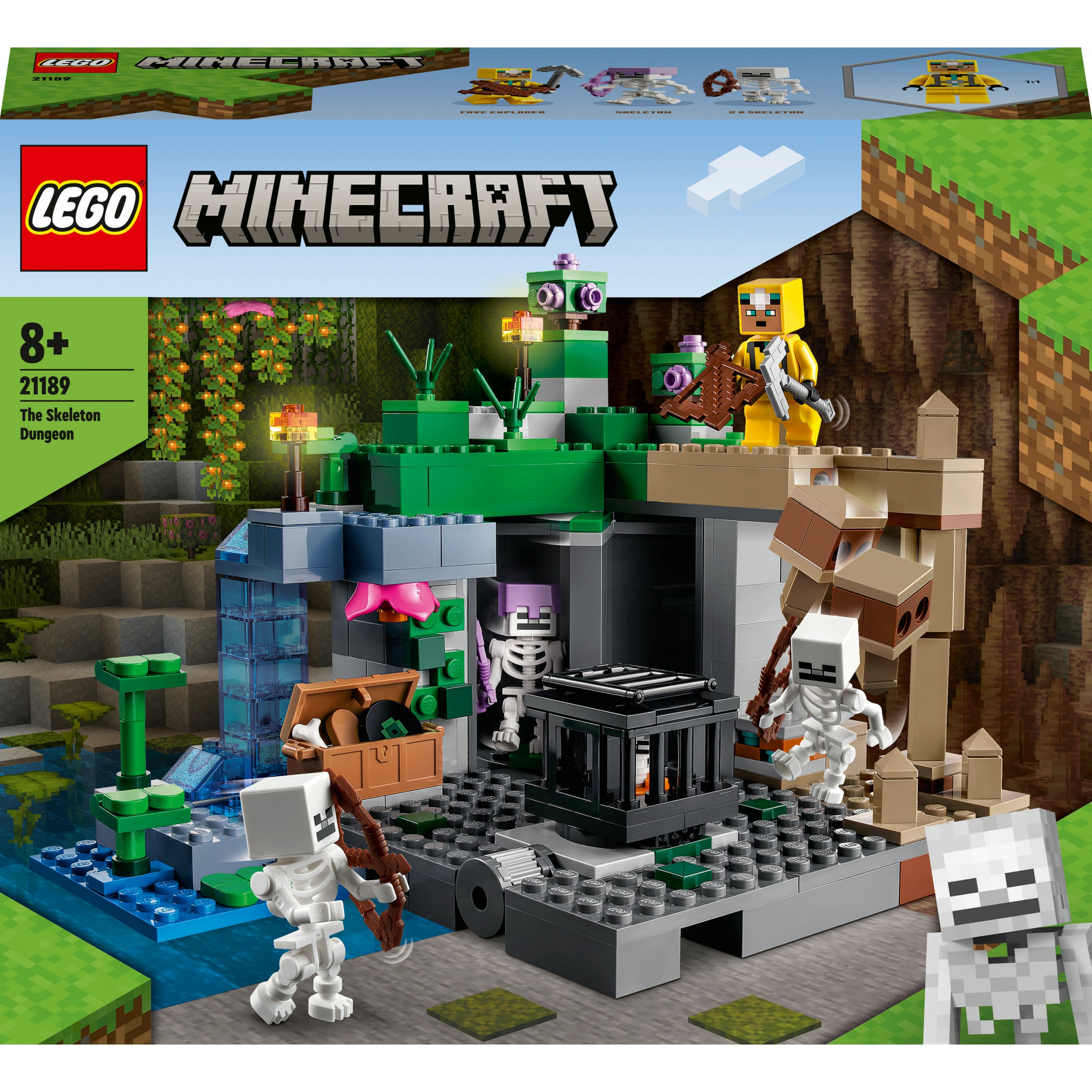 LEGO 21189, Spielzeug, LEGO Minecraft The Skeleton 21189 21189 (BILD1)