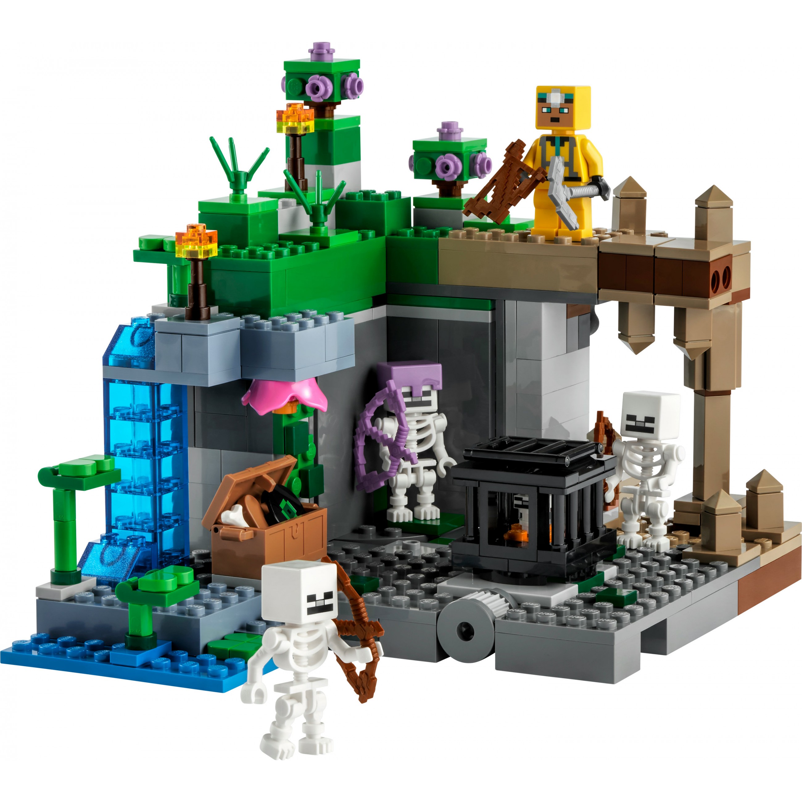 LEGO 21189, Spielzeug, LEGO Minecraft The Skeleton 21189 21189 (BILD2)