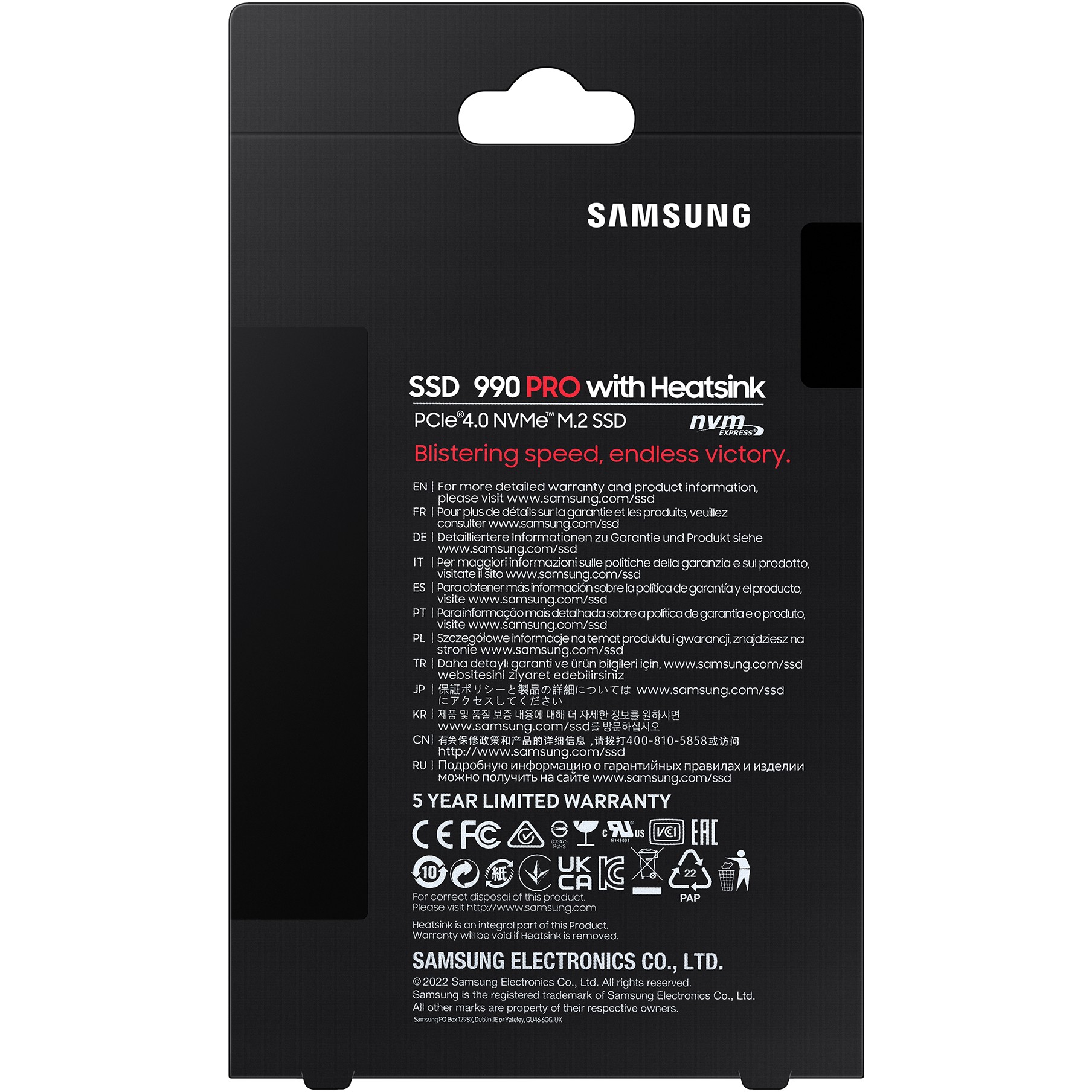 SAMSUNG MZ-V9P4T0CW, Interne SSDs, Samsung 990 Pro  (BILD6)