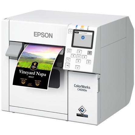 Epson C31CK03102MK, Drucker, Epson CW-C4000e (mk) label  (BILD2)
