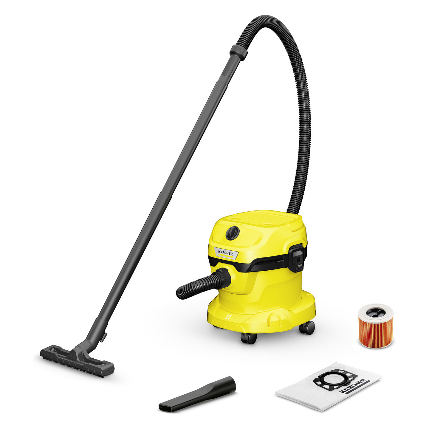 Kärcher Staubsauger WD2 Plus V-12/4/18/C yellow Haushaltskleingeräte