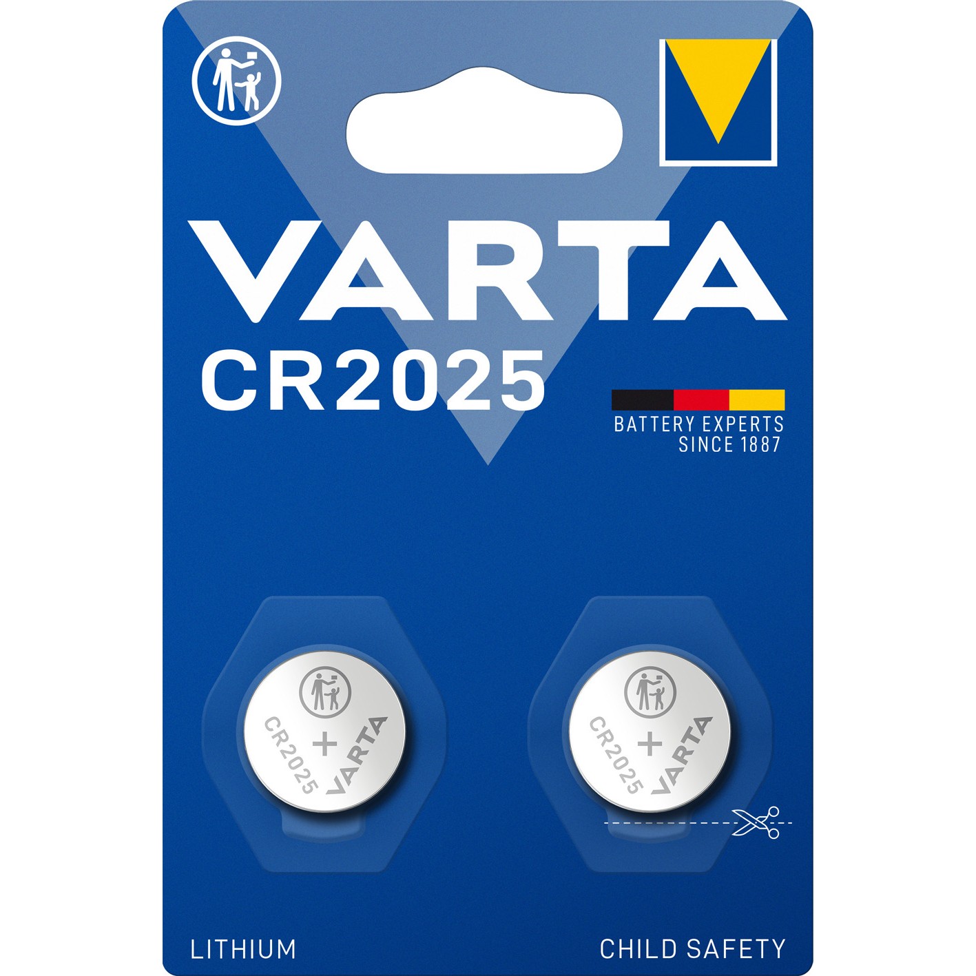Varta 06025 Einwegbatterie CR2025 Lithium - 06025101402