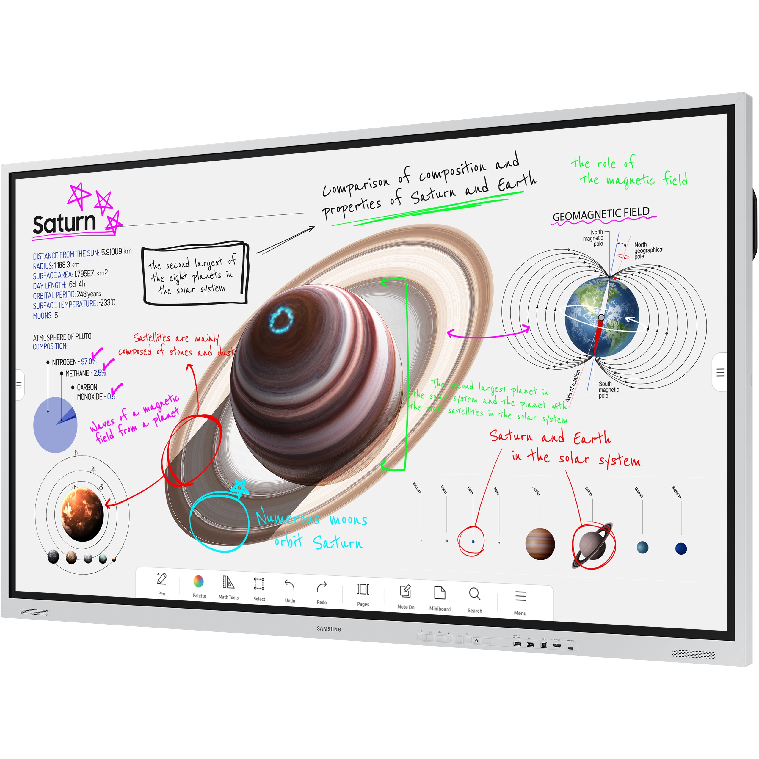 Samsung WM85B interactive whiteboard, SAMSUNG  (BILD2)