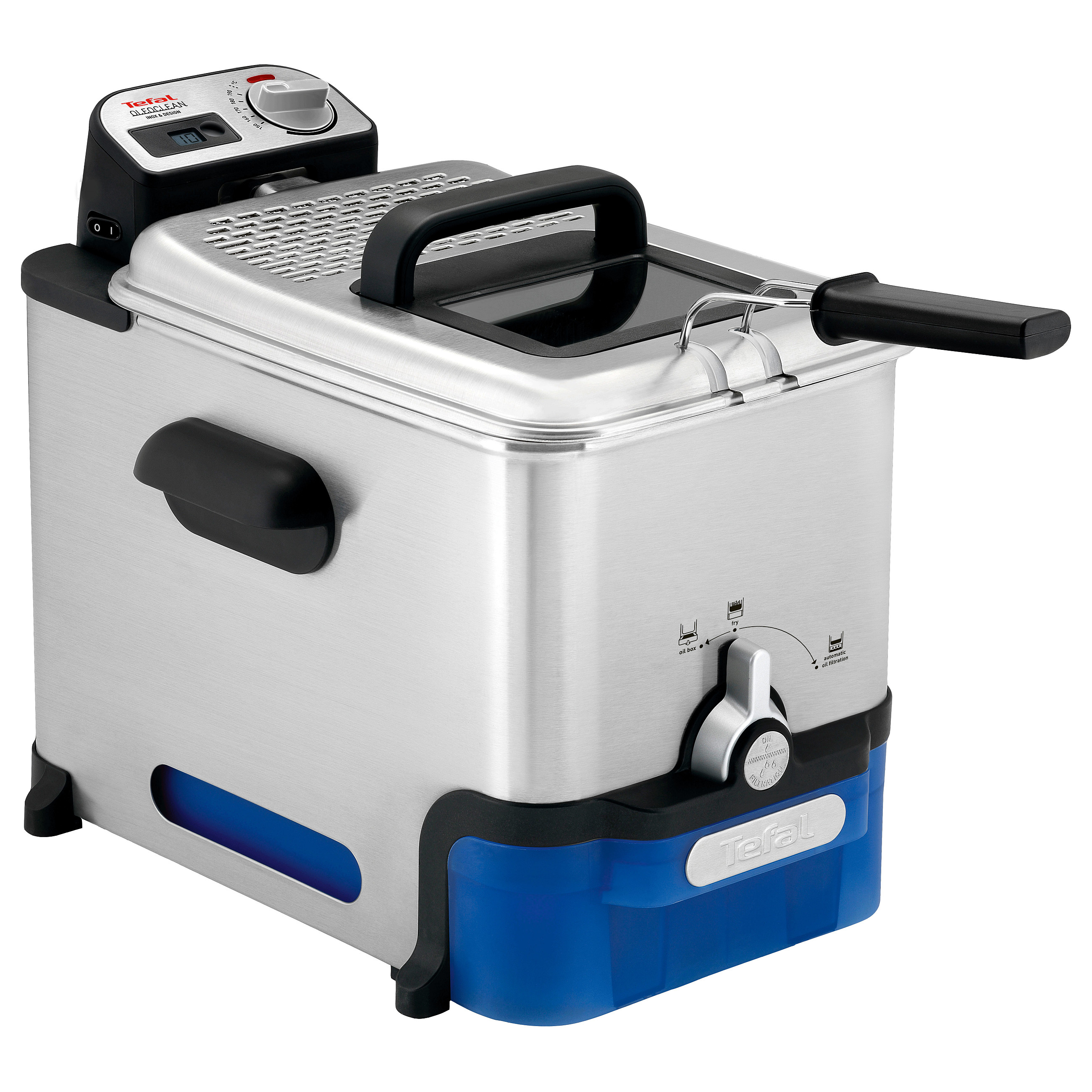 Tefal Oleoclean Pro Inox & Design FR8040