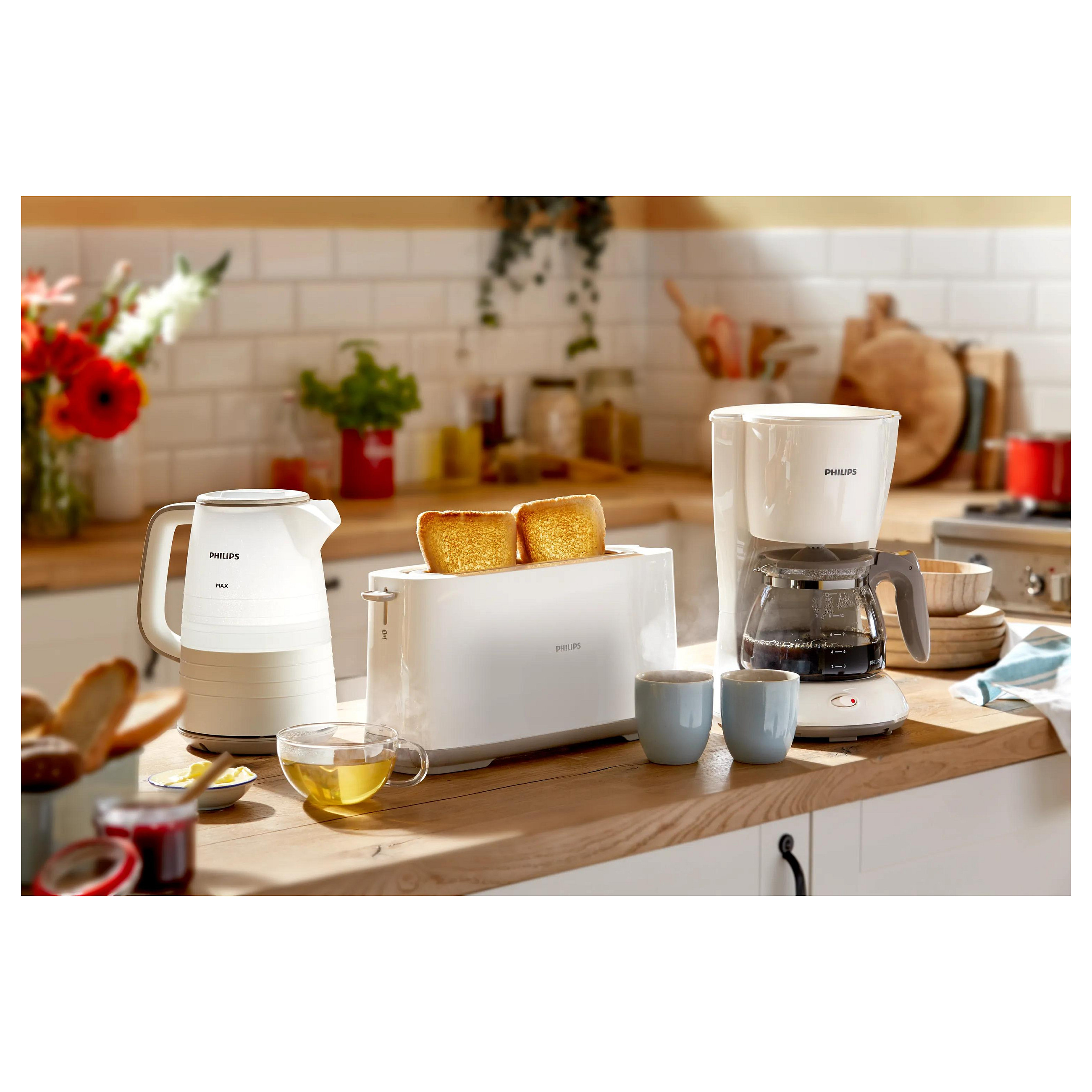 Philips Daily Collection HD2590/00 Toaster white