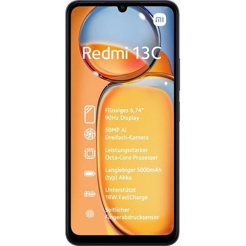 Xiaomi MZB0FTSEU, Smartphones, Xiaomi Redmi 13C  (BILD1)