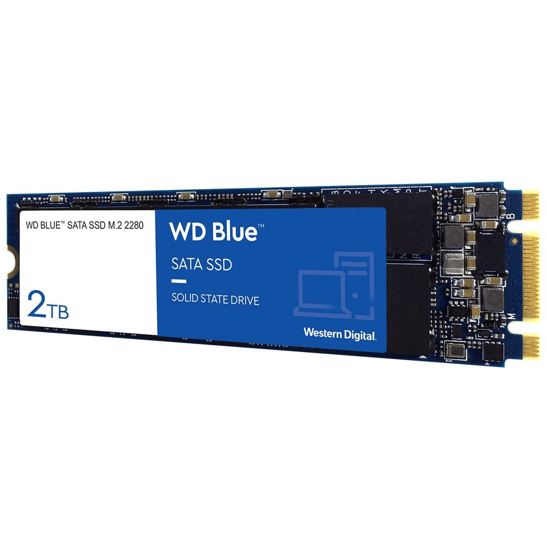 Western Digital WDS200T2B0B, Interne SSDs, Western Blue  (BILD2)