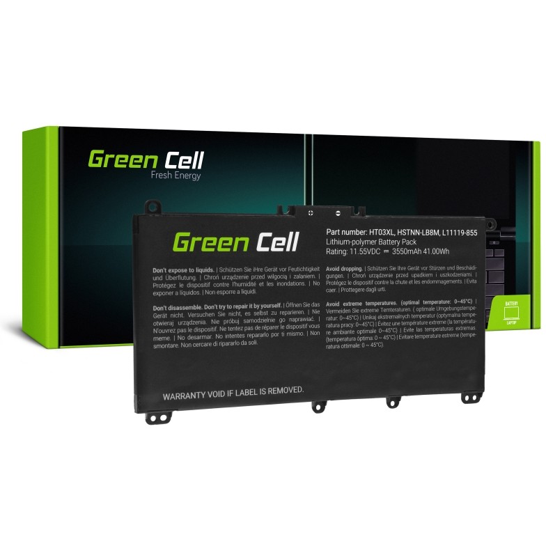 Green Cell HP163, Zubehör Notebooks Akkus, Green Cell HP163 (BILD1)