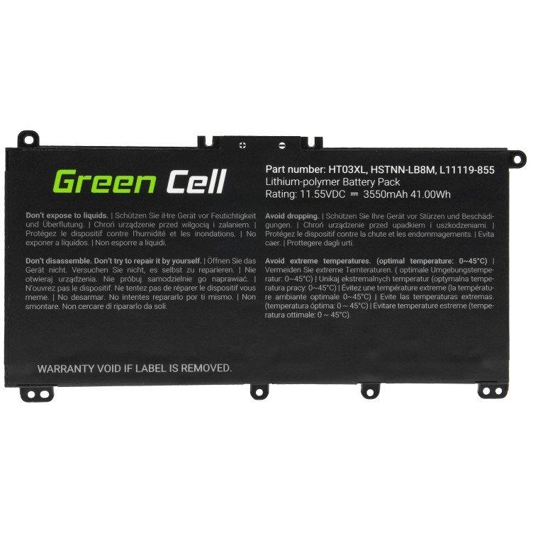 Green Cell HP163, Zubehör Notebooks Akkus, Green Cell HP163 (BILD5)