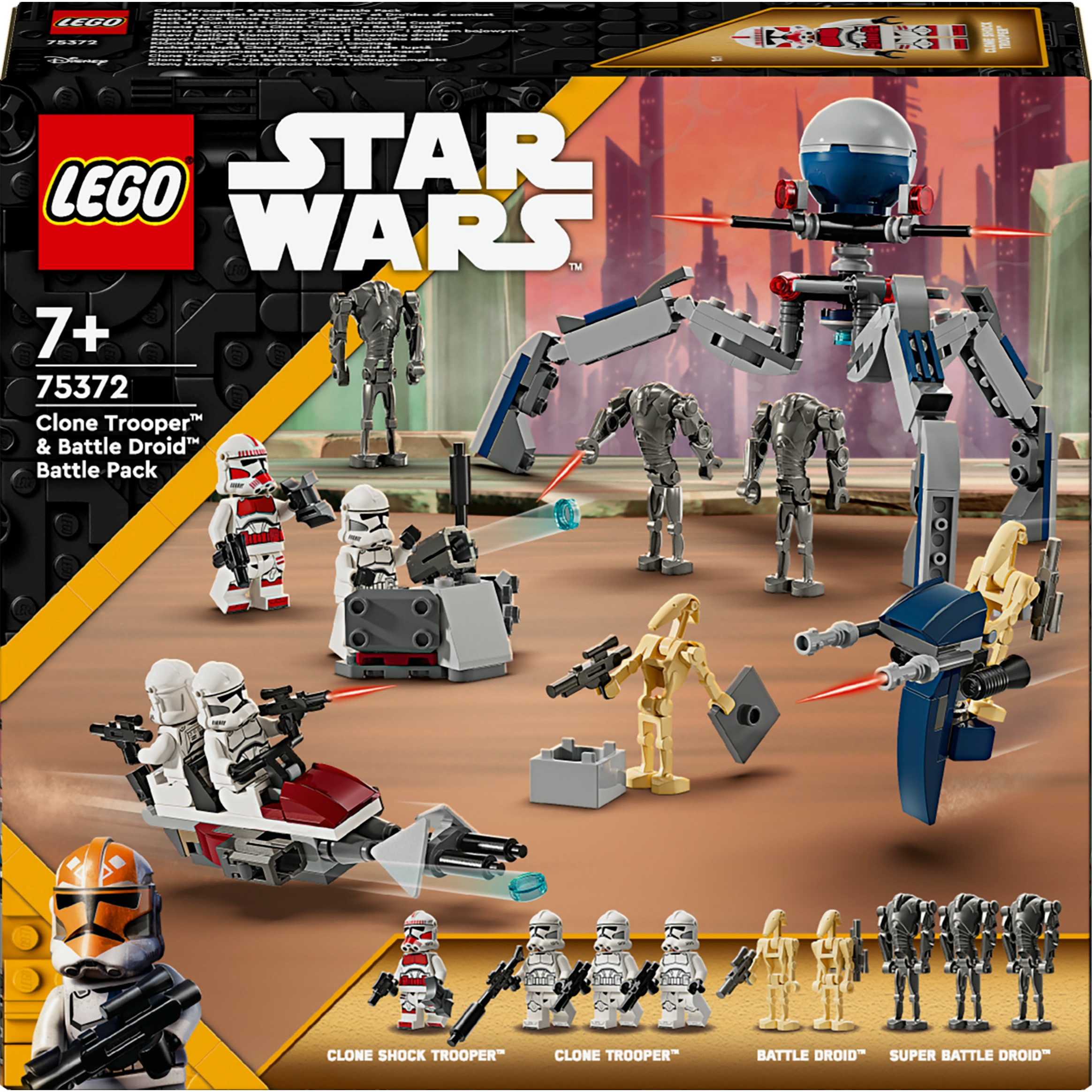 LEGO 75372, Spielzeug, LEGO Clone Trooperâ„¢ & Pack 75372 (BILD1)