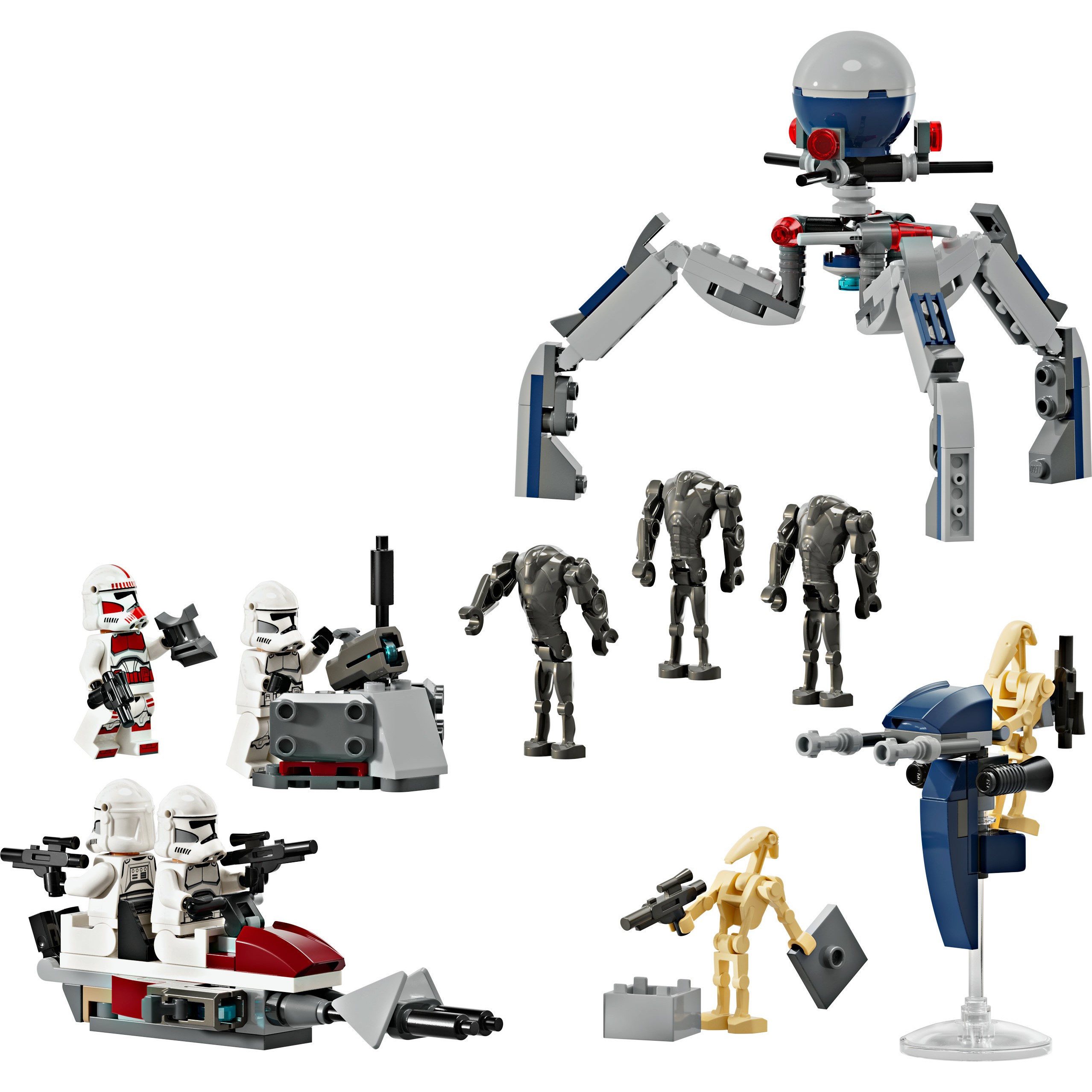 LEGO 75372, Spielzeug, LEGO Clone Trooperâ„¢ & Pack 75372 (BILD2)