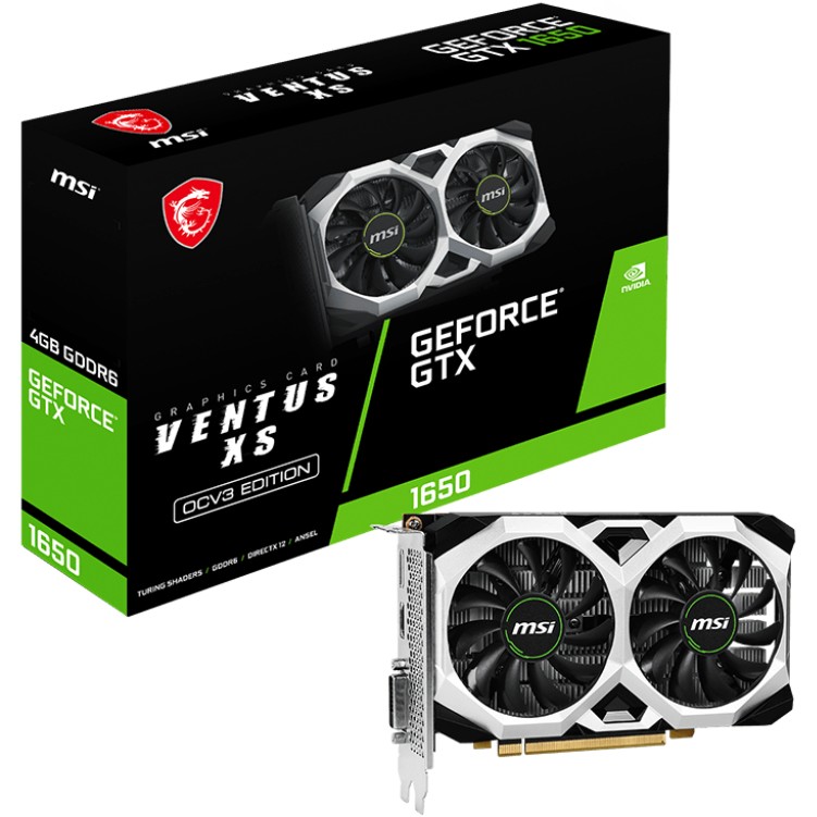 MSI VENTUS GeForce GTX 1650 D6 XS OCV3 - V812-003R