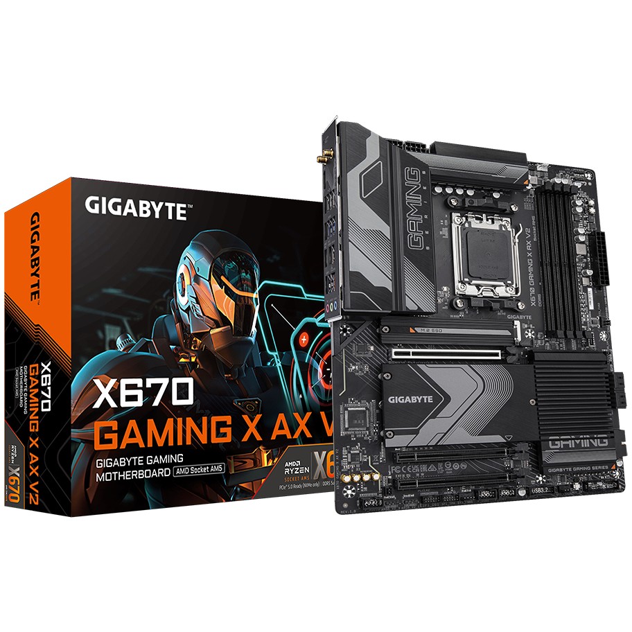 Gigabyte X670 GAMING X AX V2, Mainboards AMD, Gigabyte X X670 X AX (BILD1)