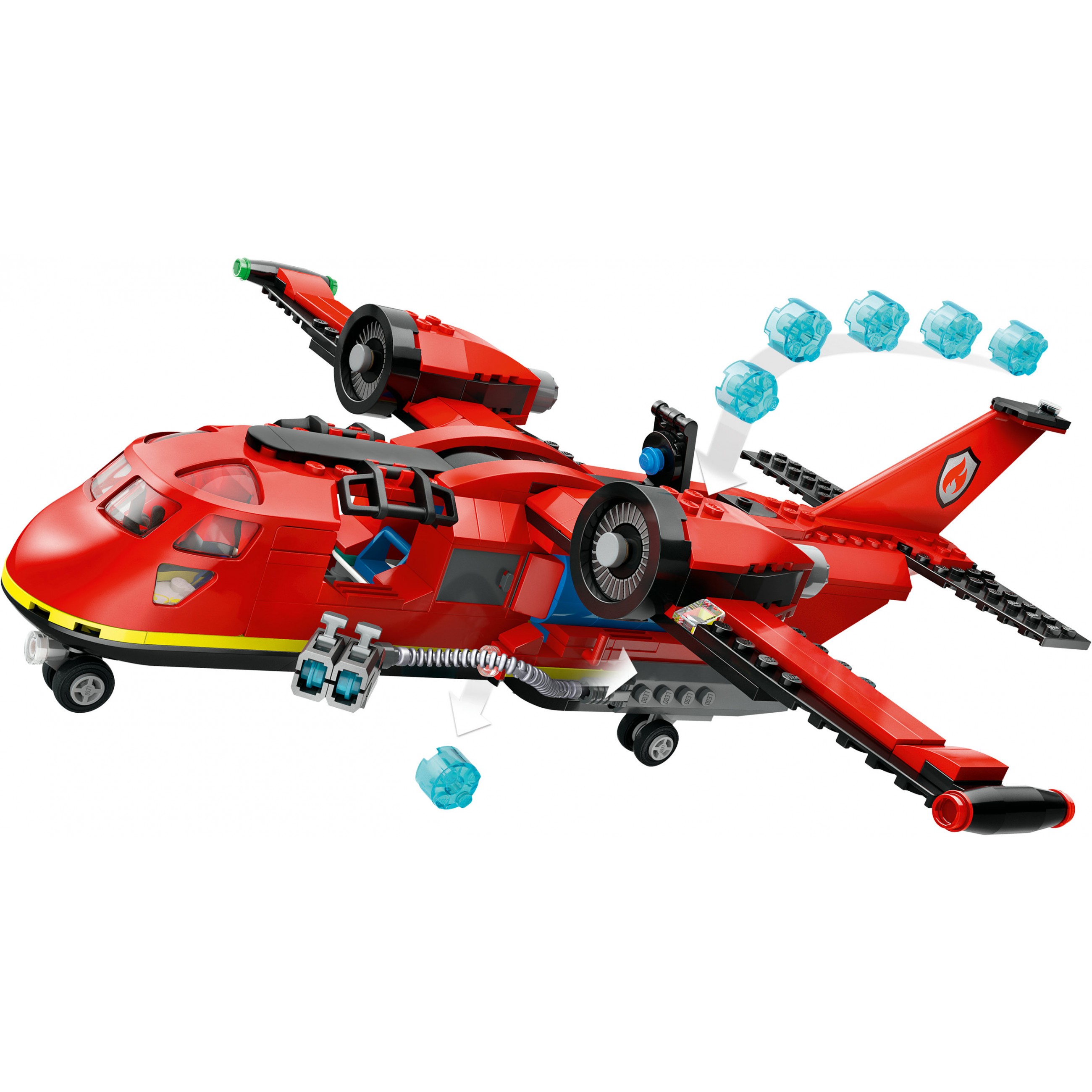 LEGO 60413, Spielzeug, LEGO Fire Rescue Plane 60413 (BILD6)