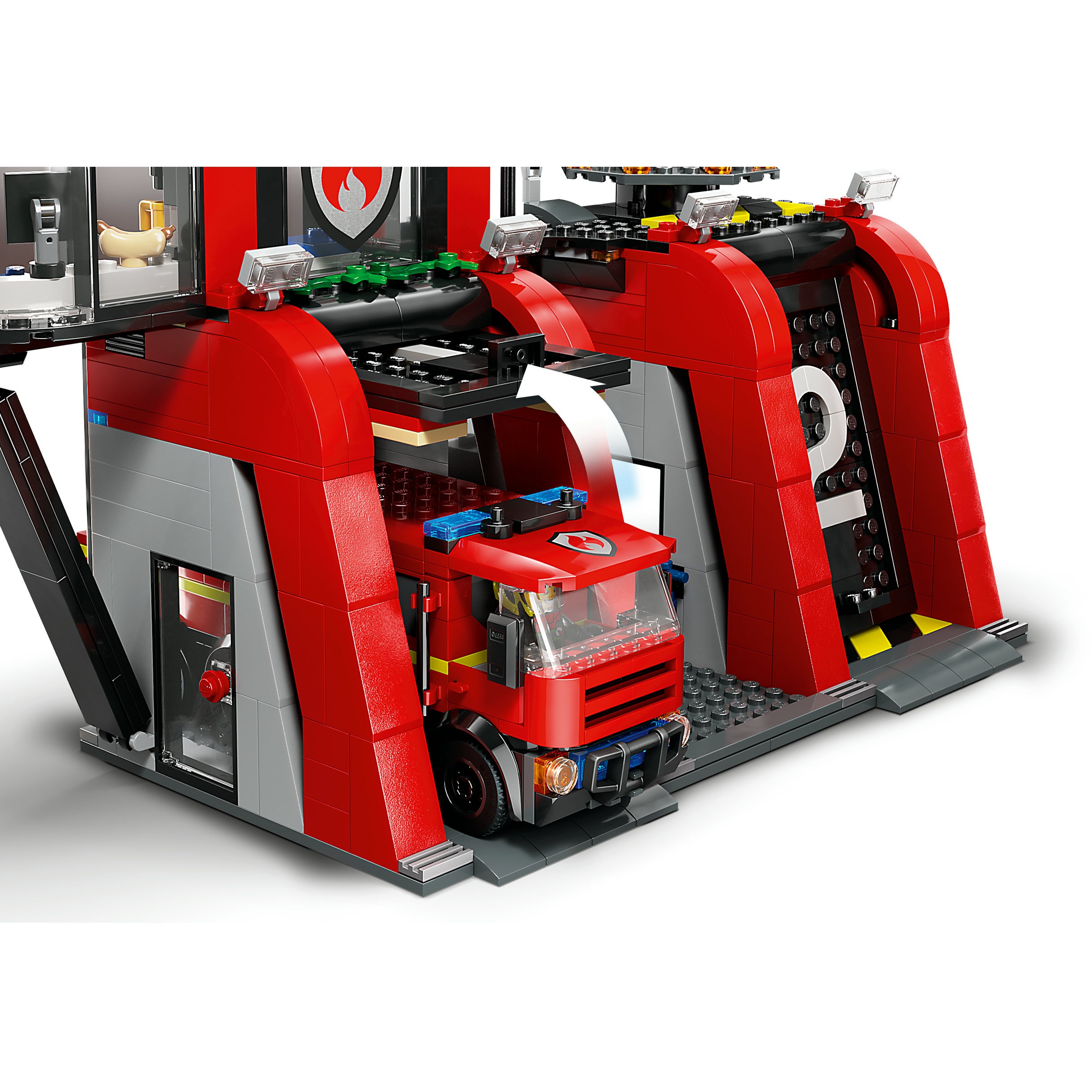LEGO 60414, Spielzeug, LEGO Fire Station with Fire Truck 60414 (BILD6)