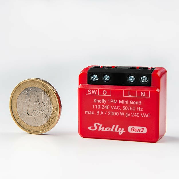 Shelly Shelly_Plus_1PM_Mini_G3, Smart Home Relais, 1PM  (BILD6)