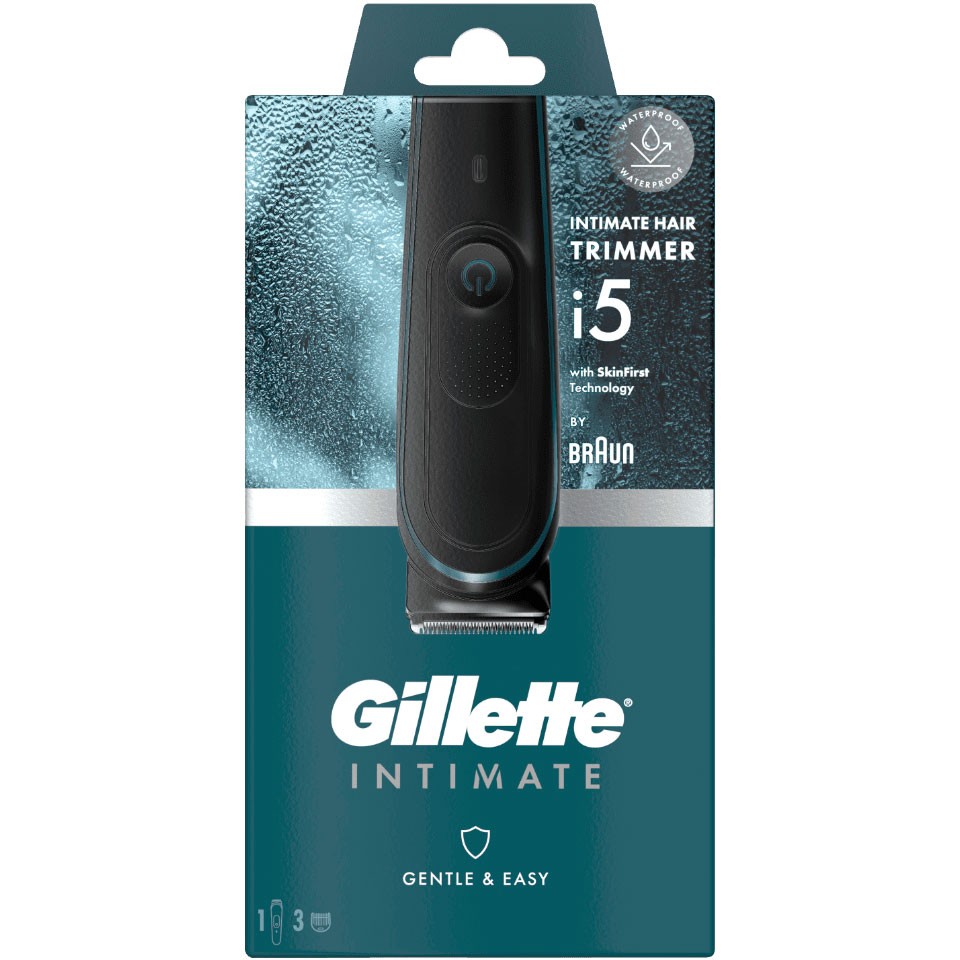 Braun Gilette Intimate Trimmer i5 black Haushaltskleingeräte