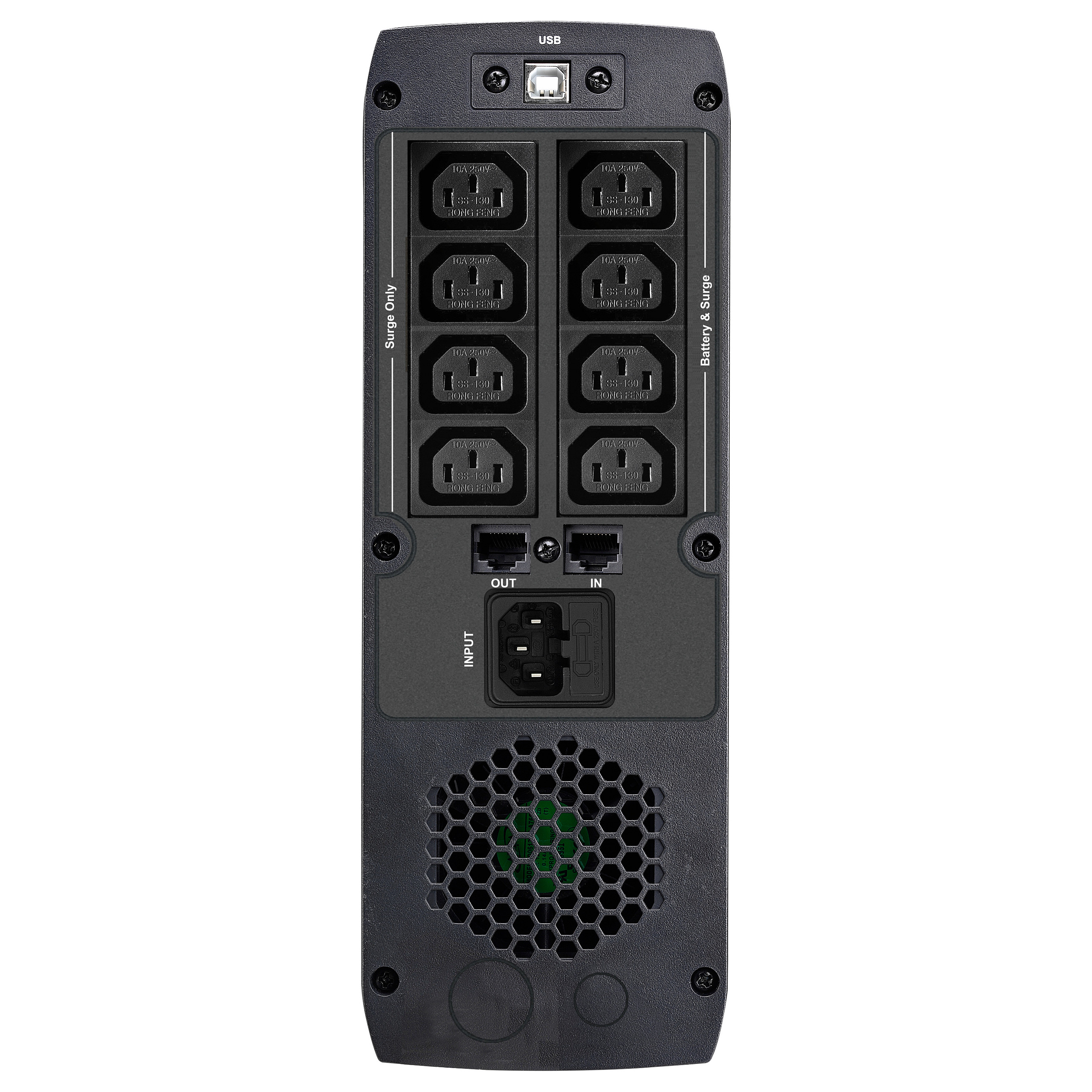 FSP ST 1500 Tower 1500VA 900W RJ45 Ausgang 8x IEC