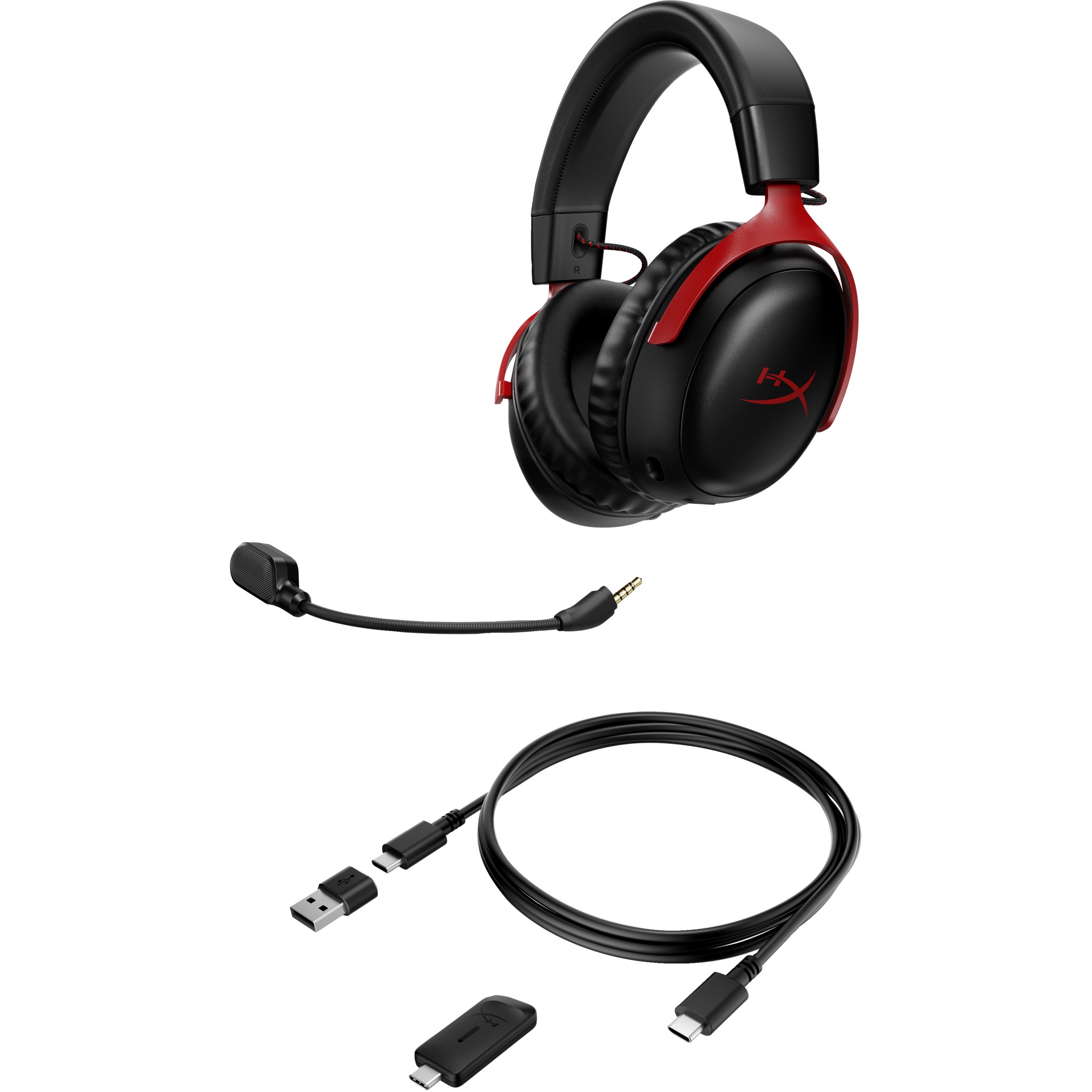 HP 77Z46AA, Kopfhörer & Headsets, HP HyperX Cloud III - 77Z46AA (BILD6)