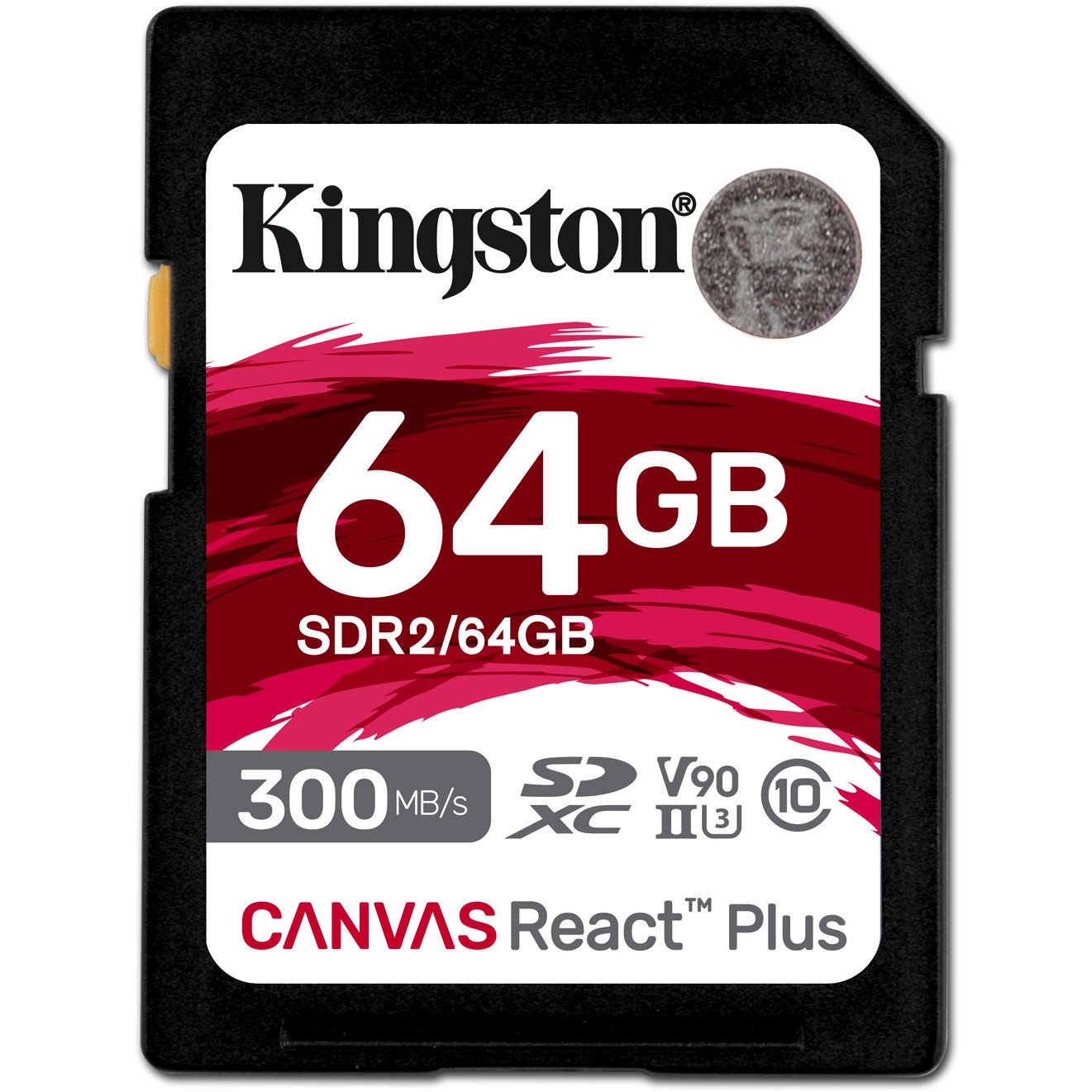 Kingston SDR2/64GB, SD-Karten, Kingston Technology React  (BILD1)