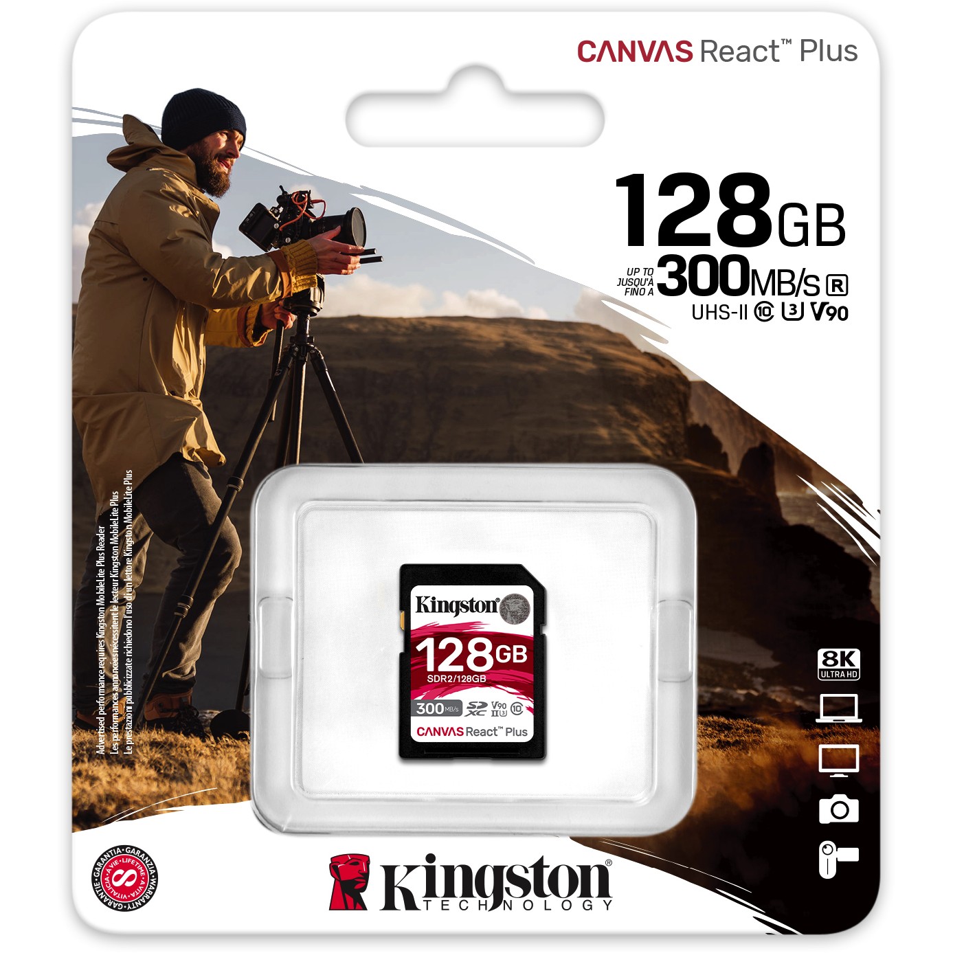 Kingston SDR2/128GB, SD-Karten, Kingston Technology Plus  (BILD3)