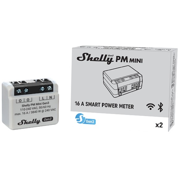 Shelly Shelly_Plus_PM_Mini_G3, Smart Home Relais, Shelly  (BILD6)