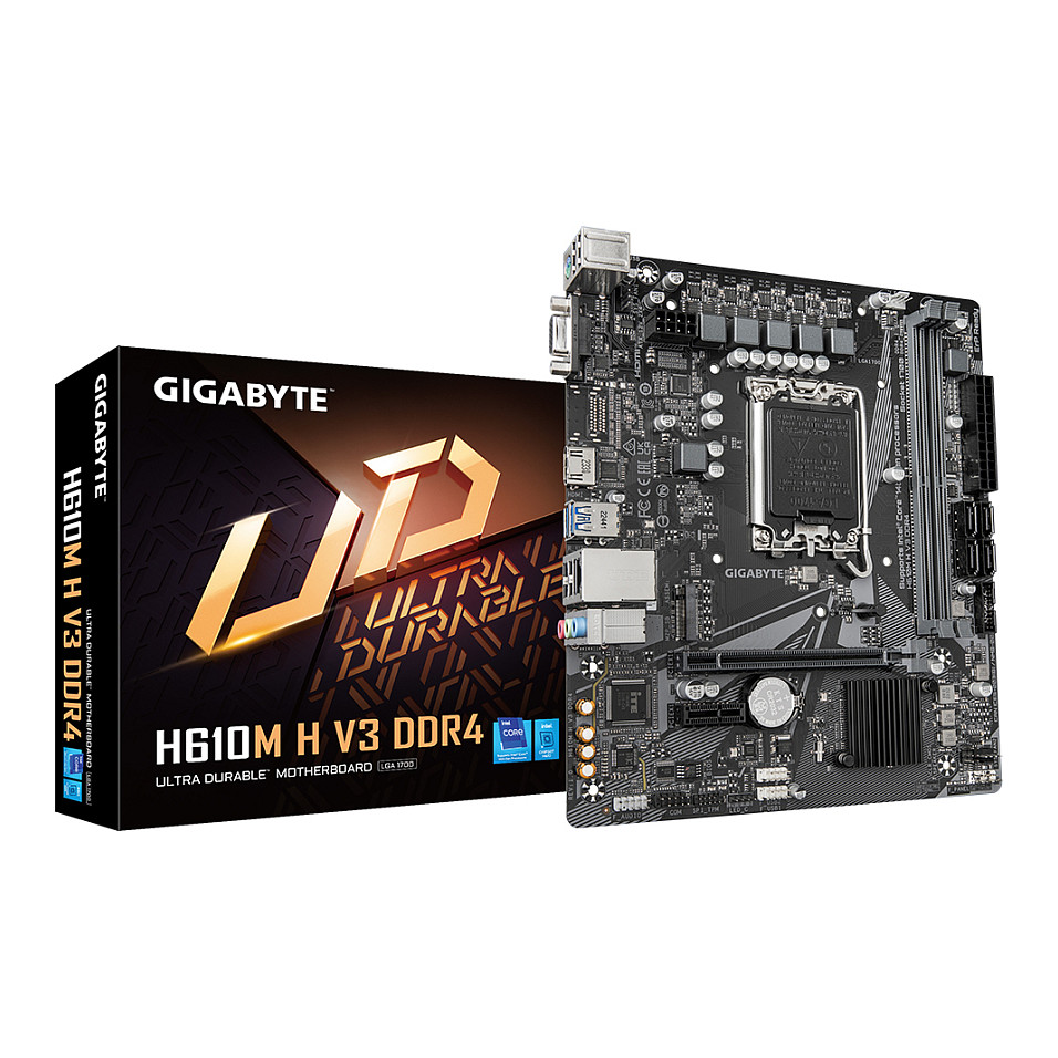 GIGABYTE H610M H V3 DDR4 motherboard
