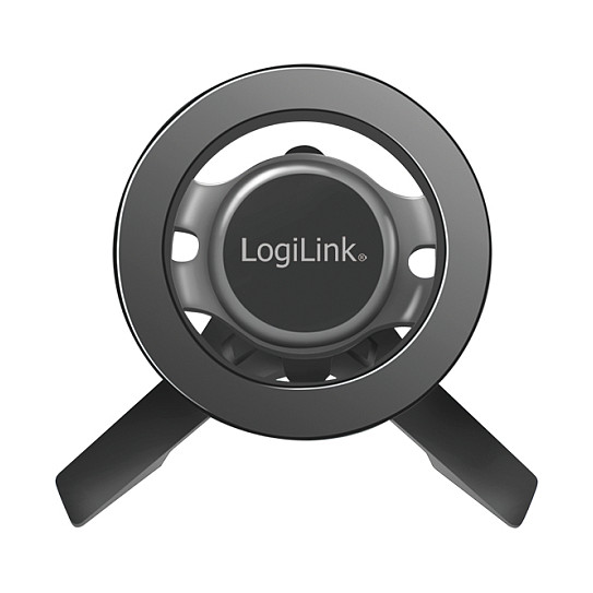 LogiLink Handyhalterung Auto Magnetisch Lüftung Schwarz
