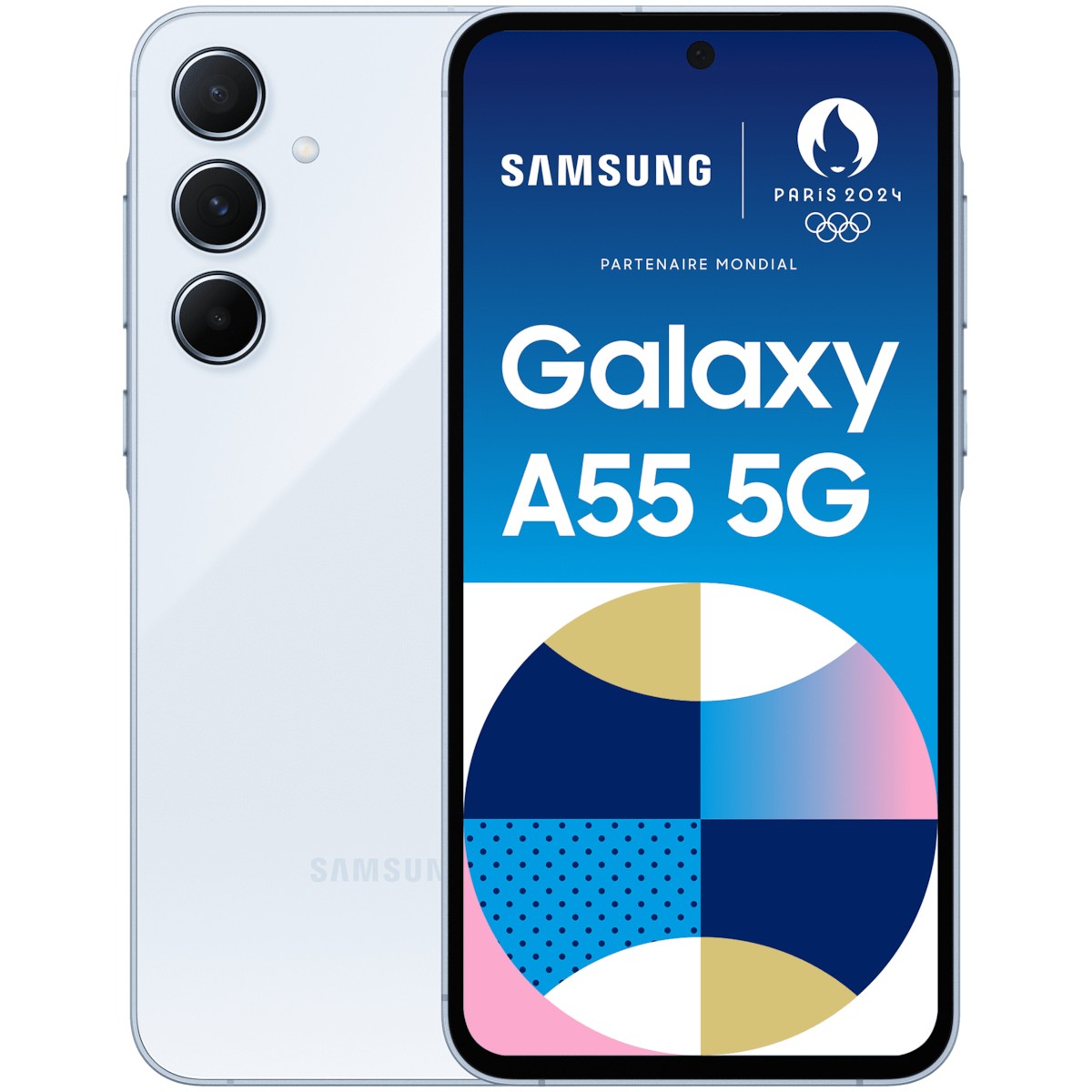 SAMSUNG SM-A556BLBCEUB, Smartphones, Samsung Galaxy A55  (BILD1)