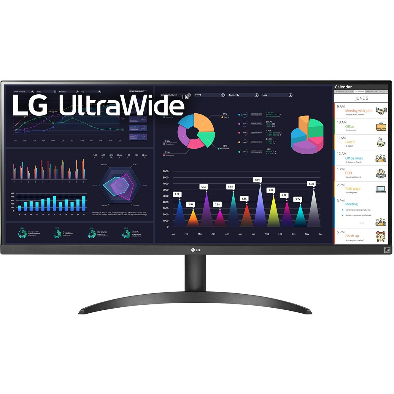 LG 34WQ500-B computer monitor