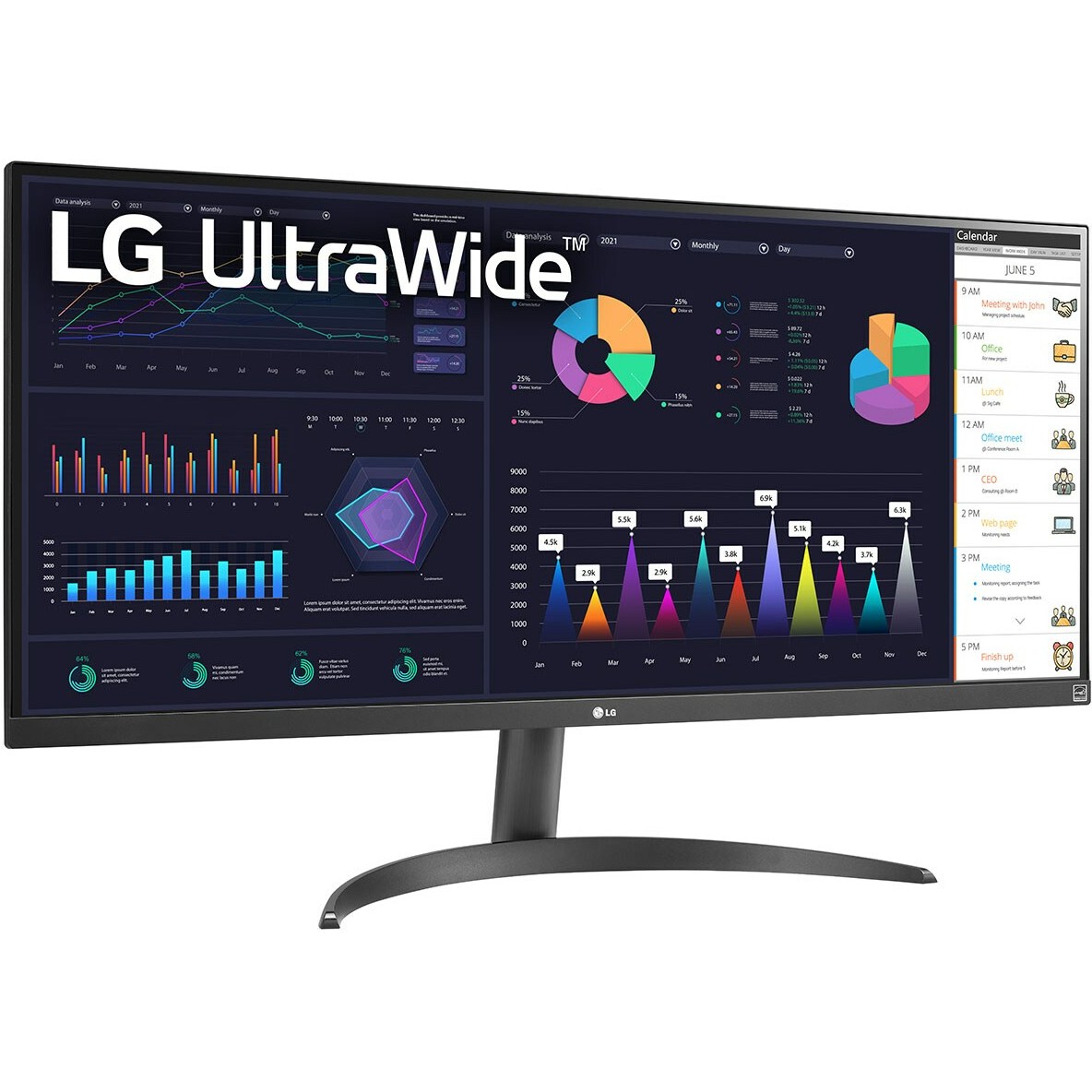 LG 34WQ500-B, Monitore, LG 34WQ500-B computer monitor  (BILD3)