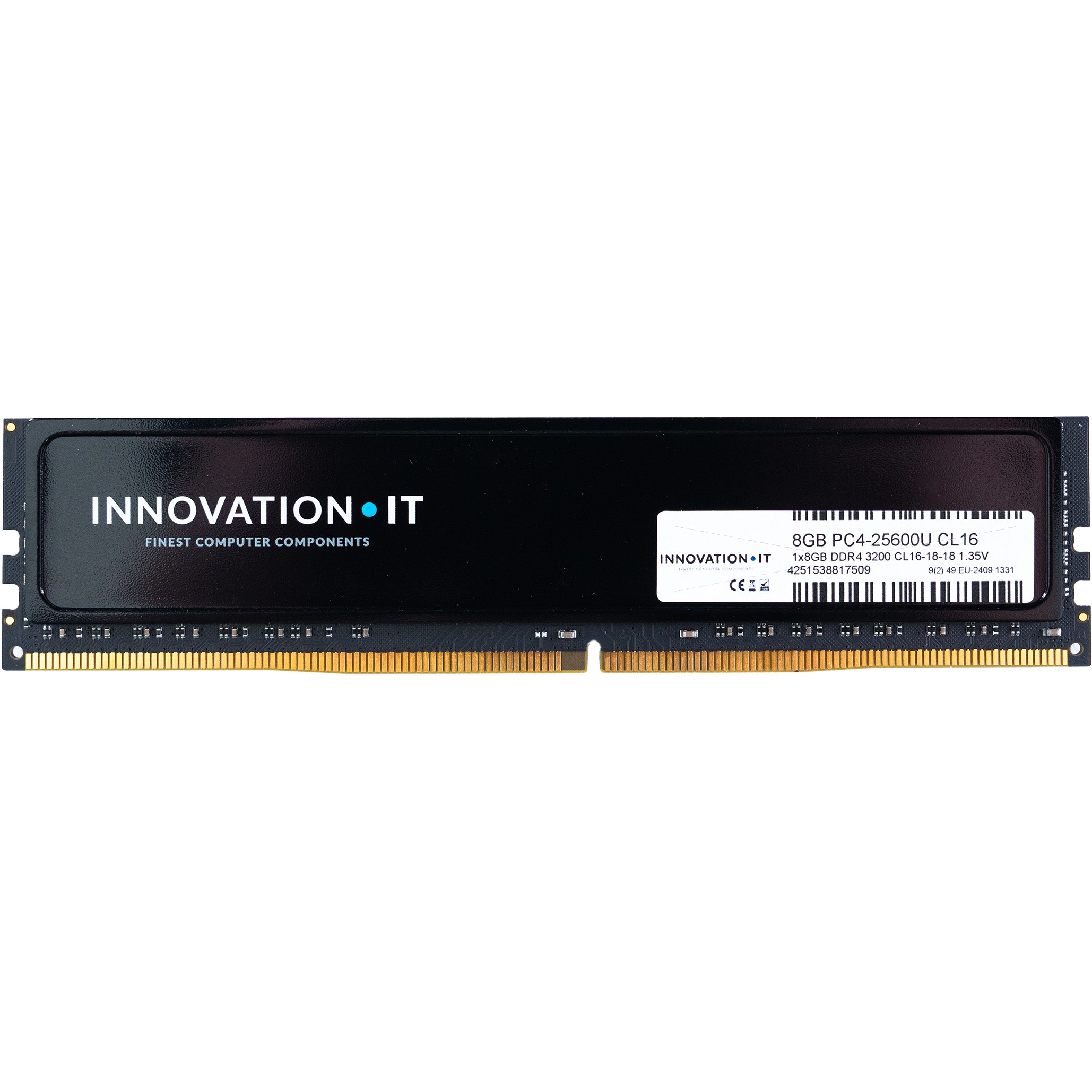 3200 8GB Innovation IT CL16 1.35V with Heatspreader (CL16-18-18) - 4251538817509
