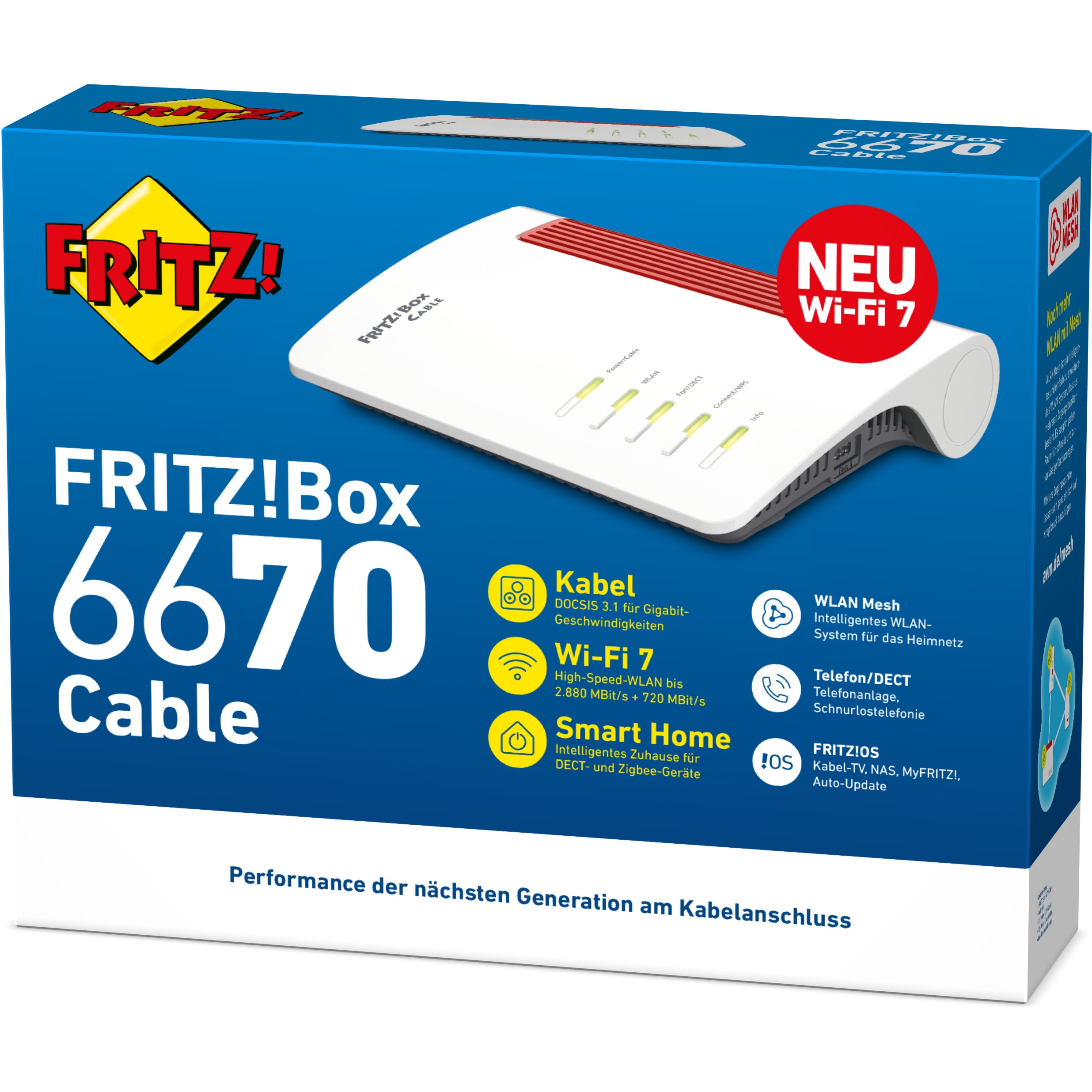 AVM 20003047, Router, AVM FRITZ!Box 6670 wireless router 20003047 (BILD5)