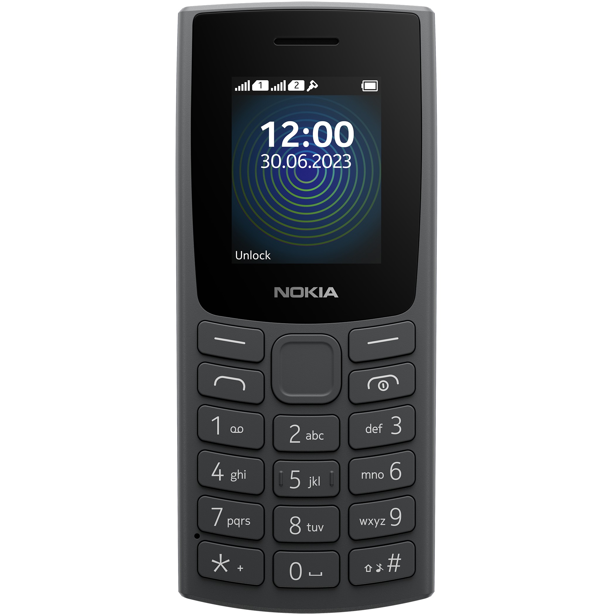 NOKIA 110 2G Edition 2023 Dual-SIM, charcoal / black