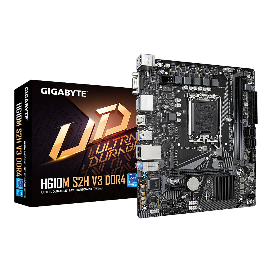 GIGABYTE H610M S2H V3 DDR4 motherboard